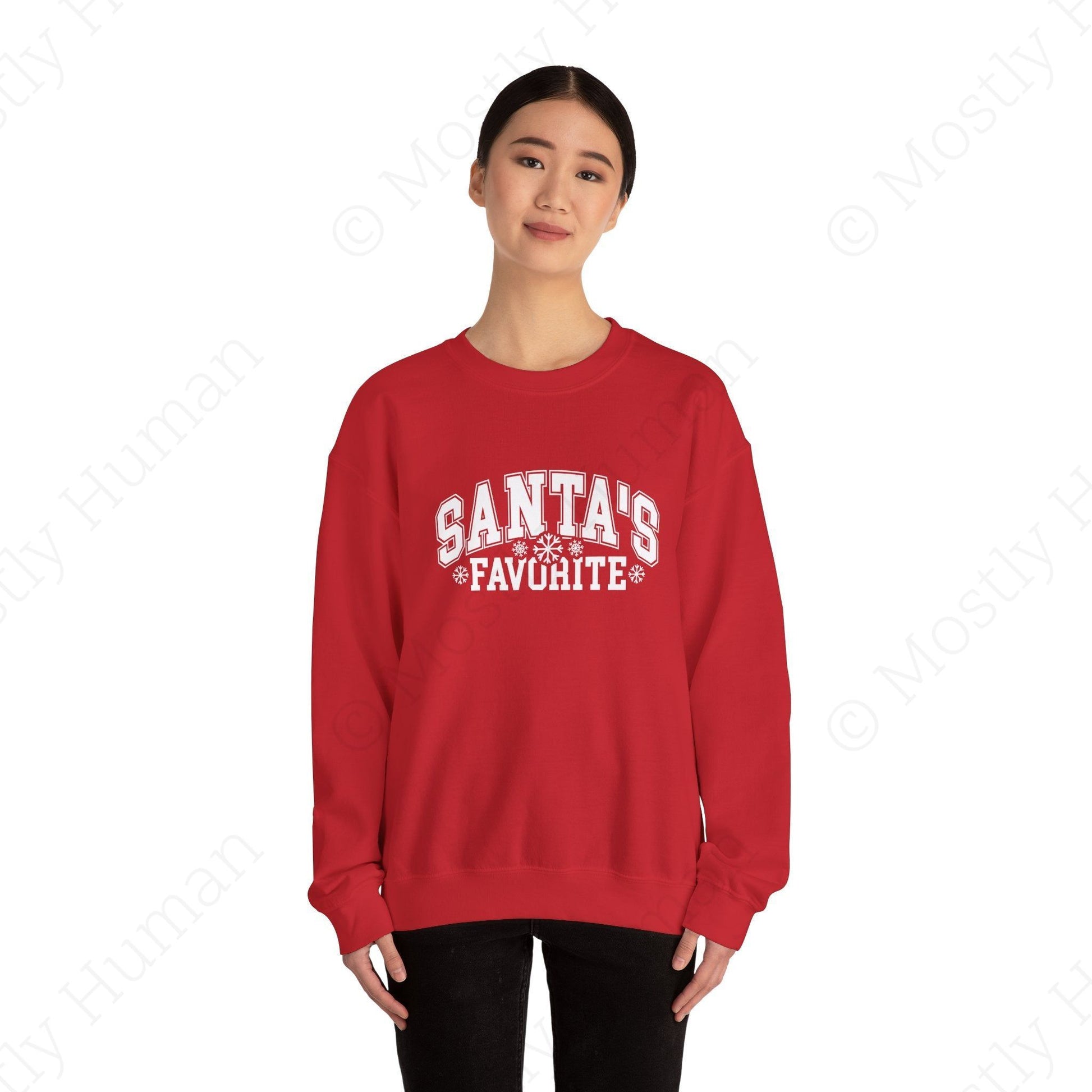 Santa's Favorite | Red Unisex | Mostly Human