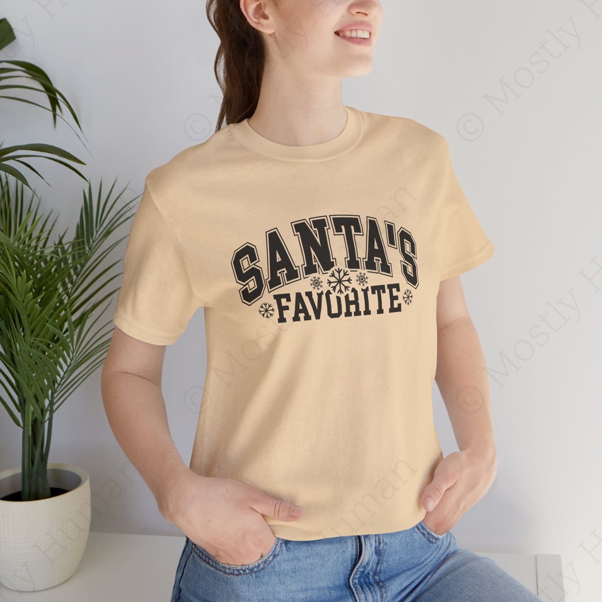 Santa's Favorite | Soft Cream Unisex | Mostly Human