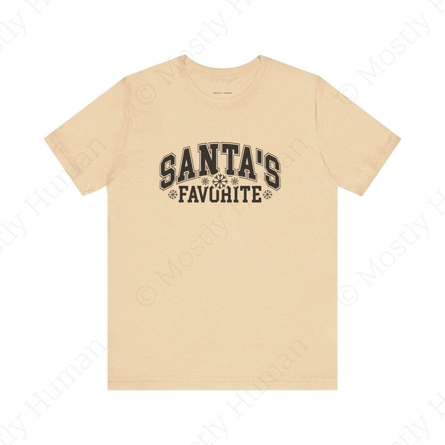 Santa's Favorite | Soft Cream Unisex | Mostly Human