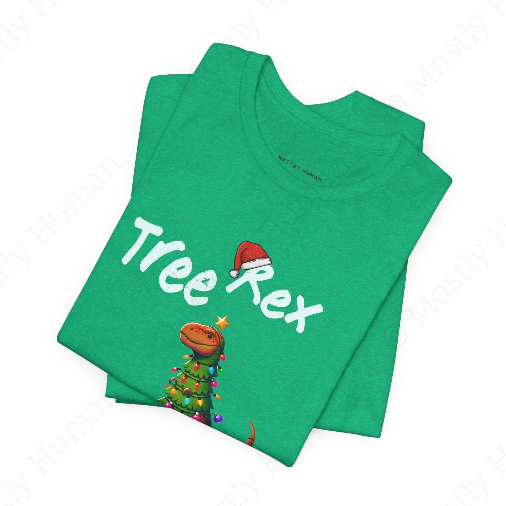 Tree Rex Christmas | Heather Kelly Unisex | Mostly Human