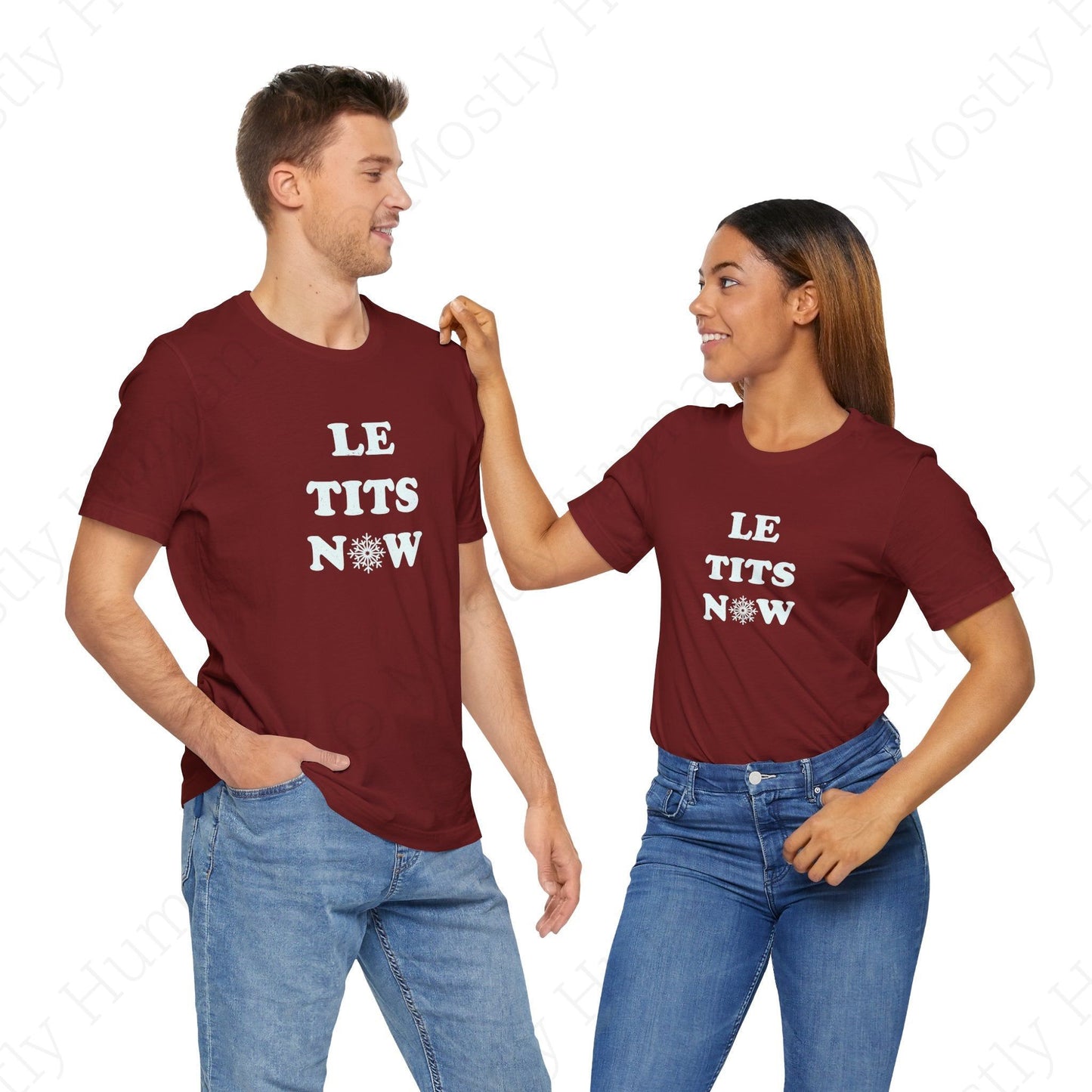 Le Tits Now | Cardinal Unisex | Mostly Human