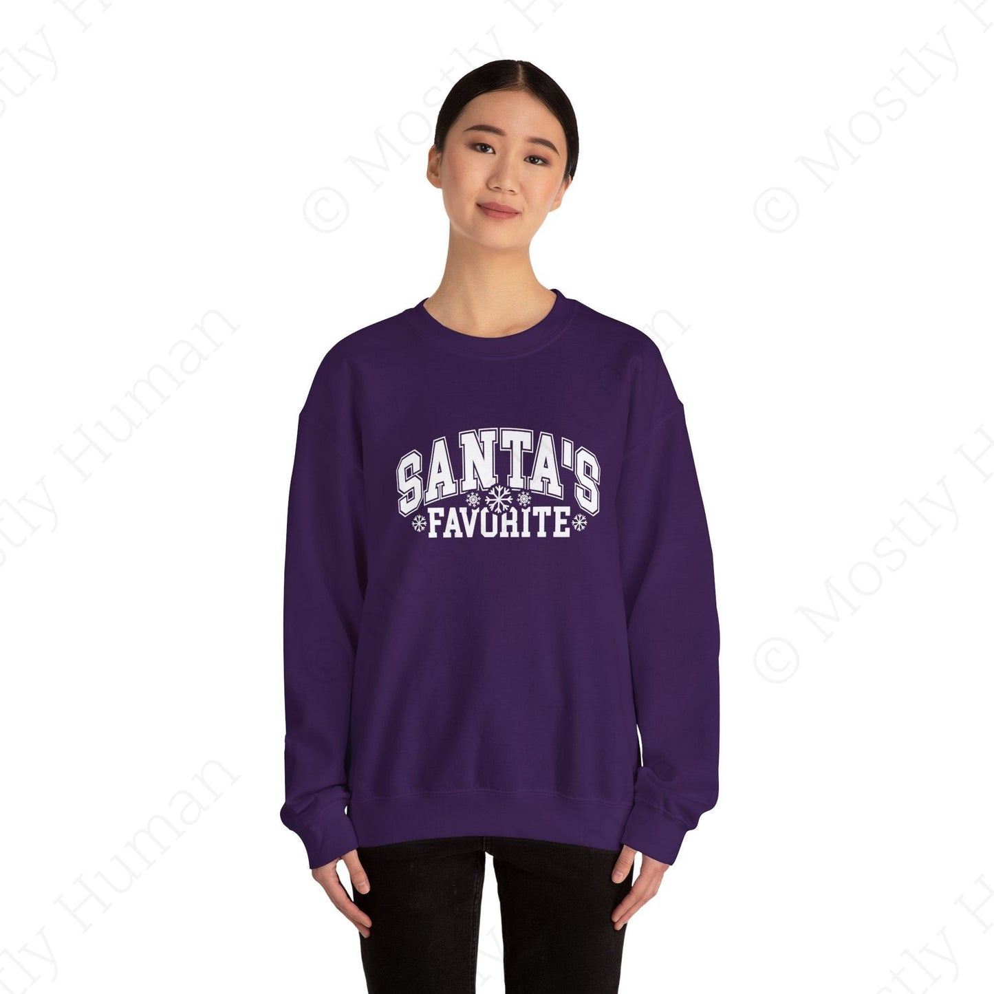 Santa's Favorite | Purple Unisex | Mostly Human