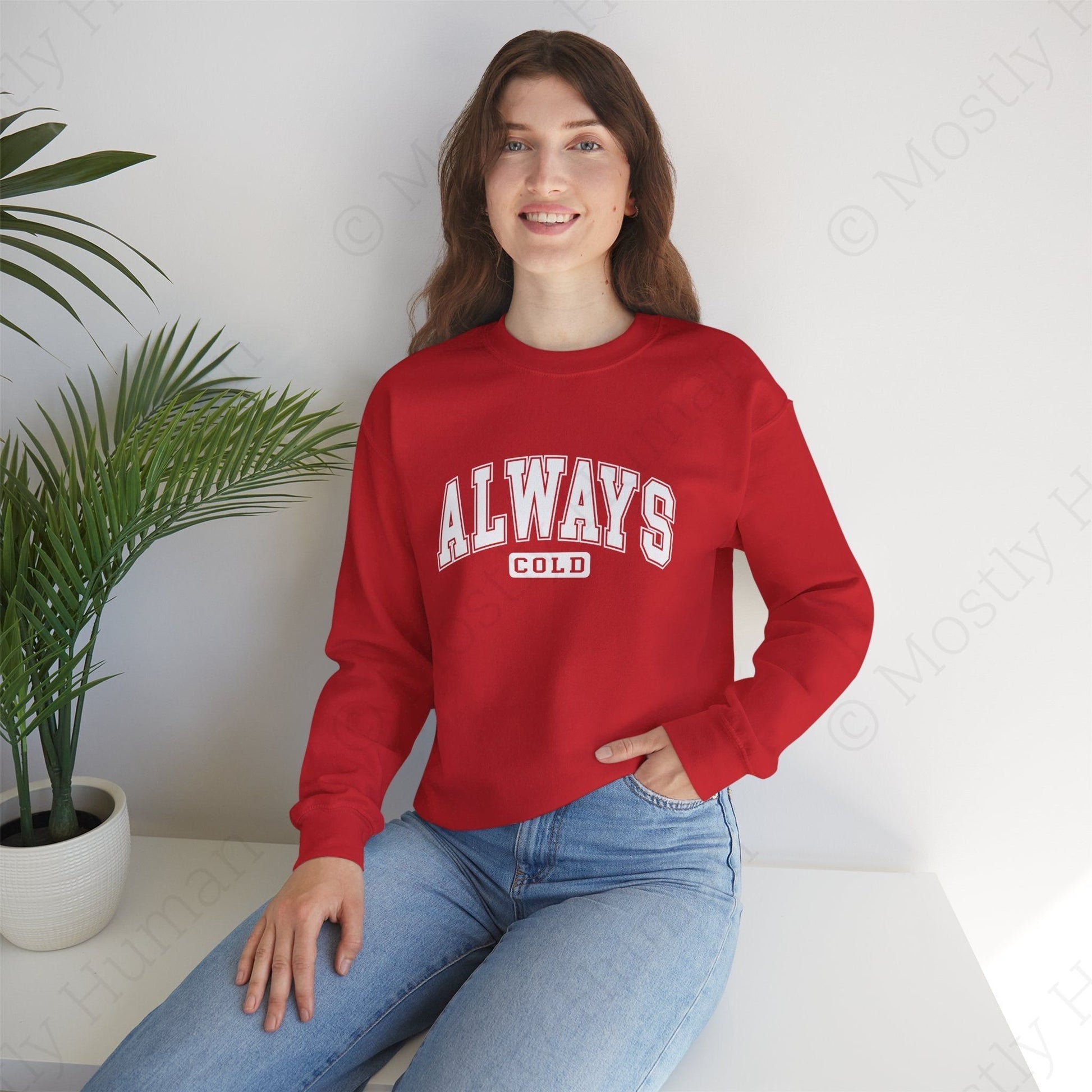 Always Cold | Red Unisex | Mostly Human