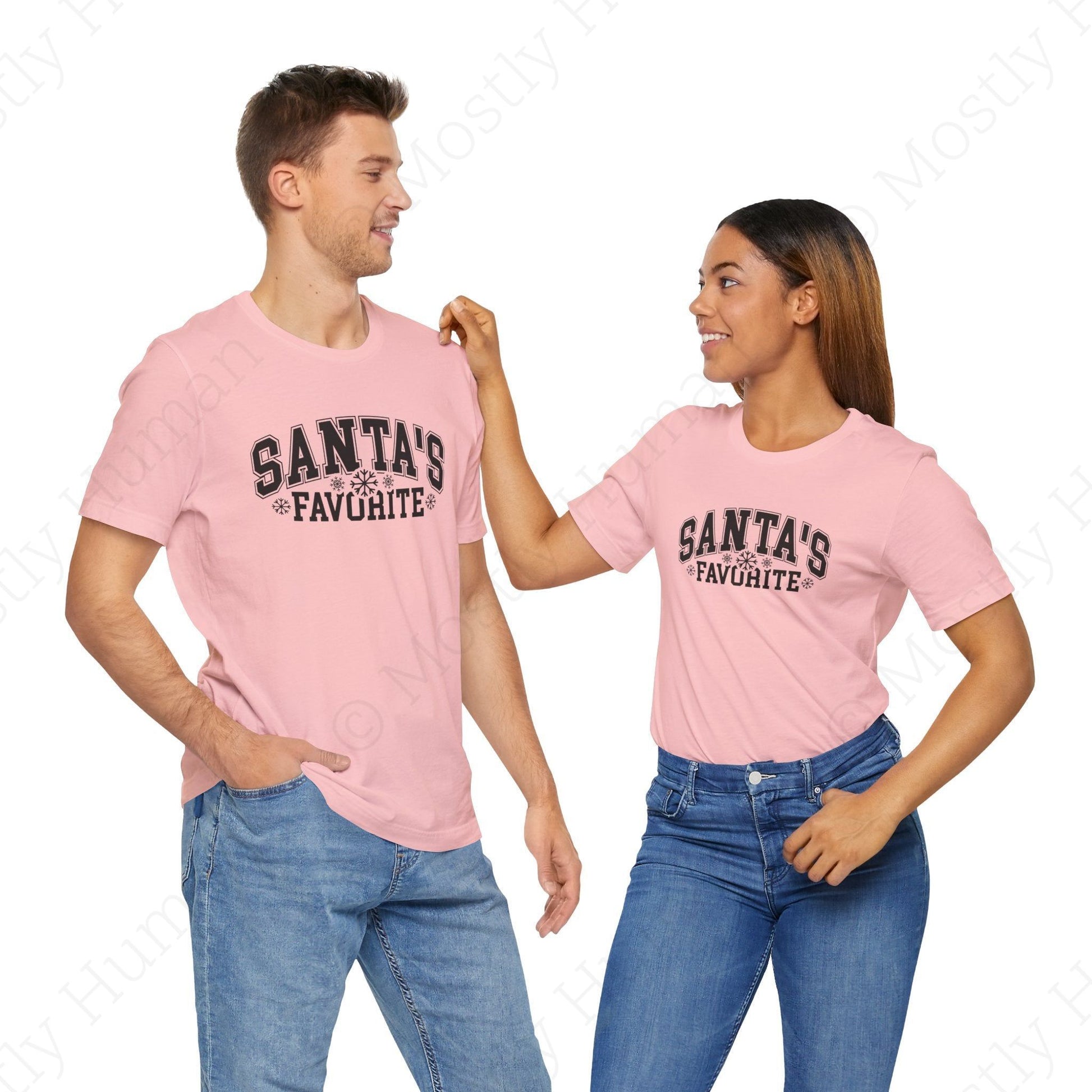 Santa's Favorite | Pink Unisex | Mostly Human