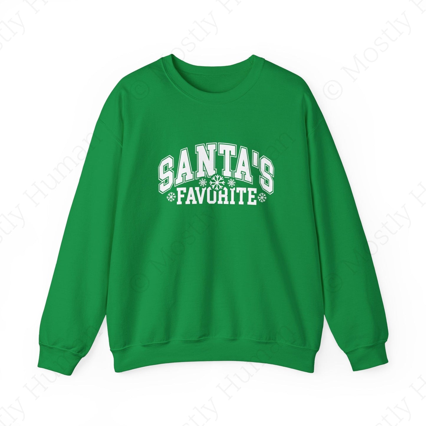 Santa's Favorite | Irish Green Unisex | Mostly Human