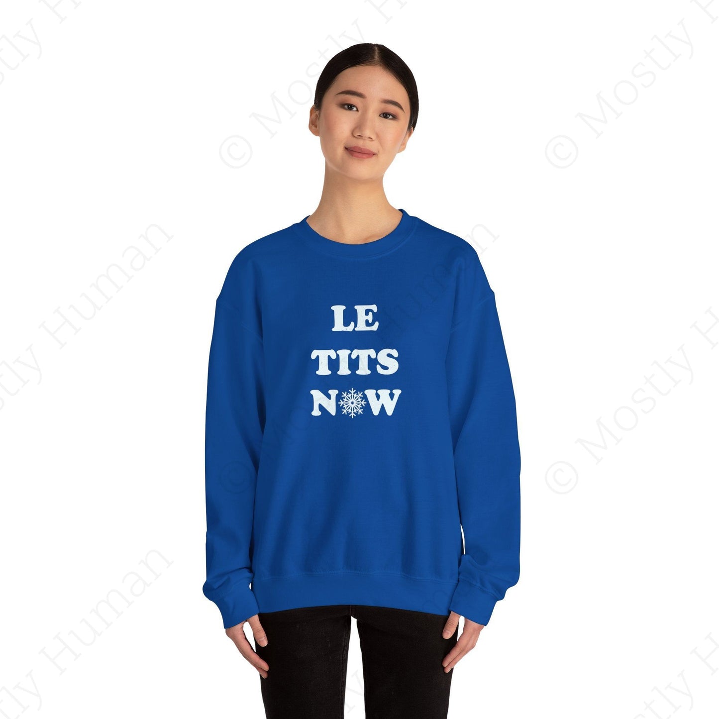 Le Tits Now | Royal Unisex | Mostly Human