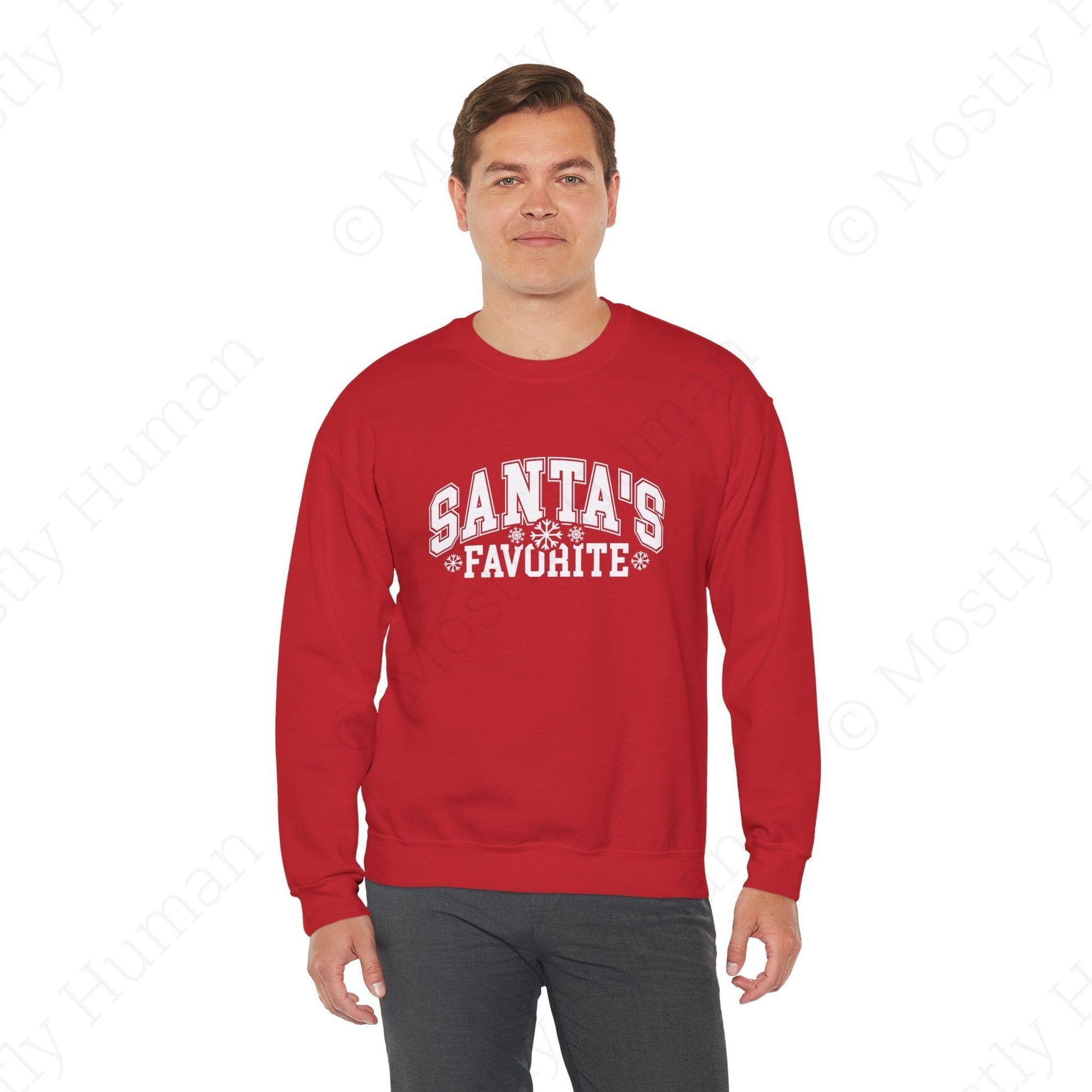 Santa's Favorite | Red Unisex | Mostly Human