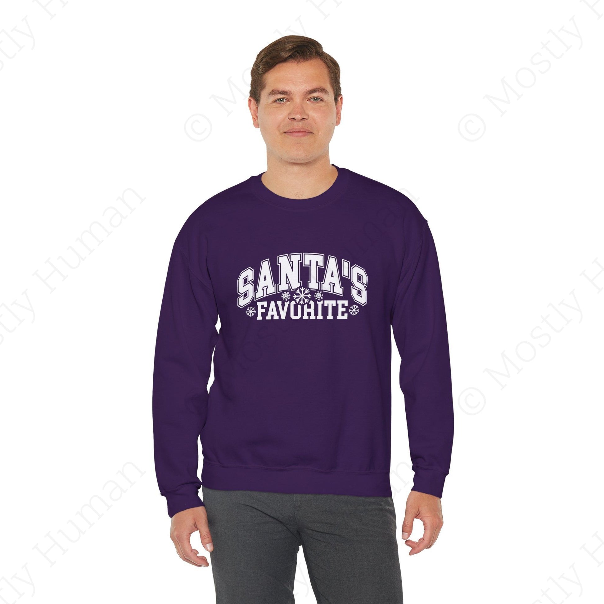 Santa's Favorite | Purple Unisex | Mostly Human