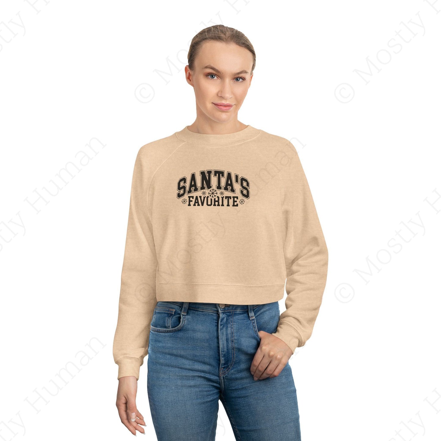 Santa's Favorite | Heather Sand Dune Female | Mostly Human