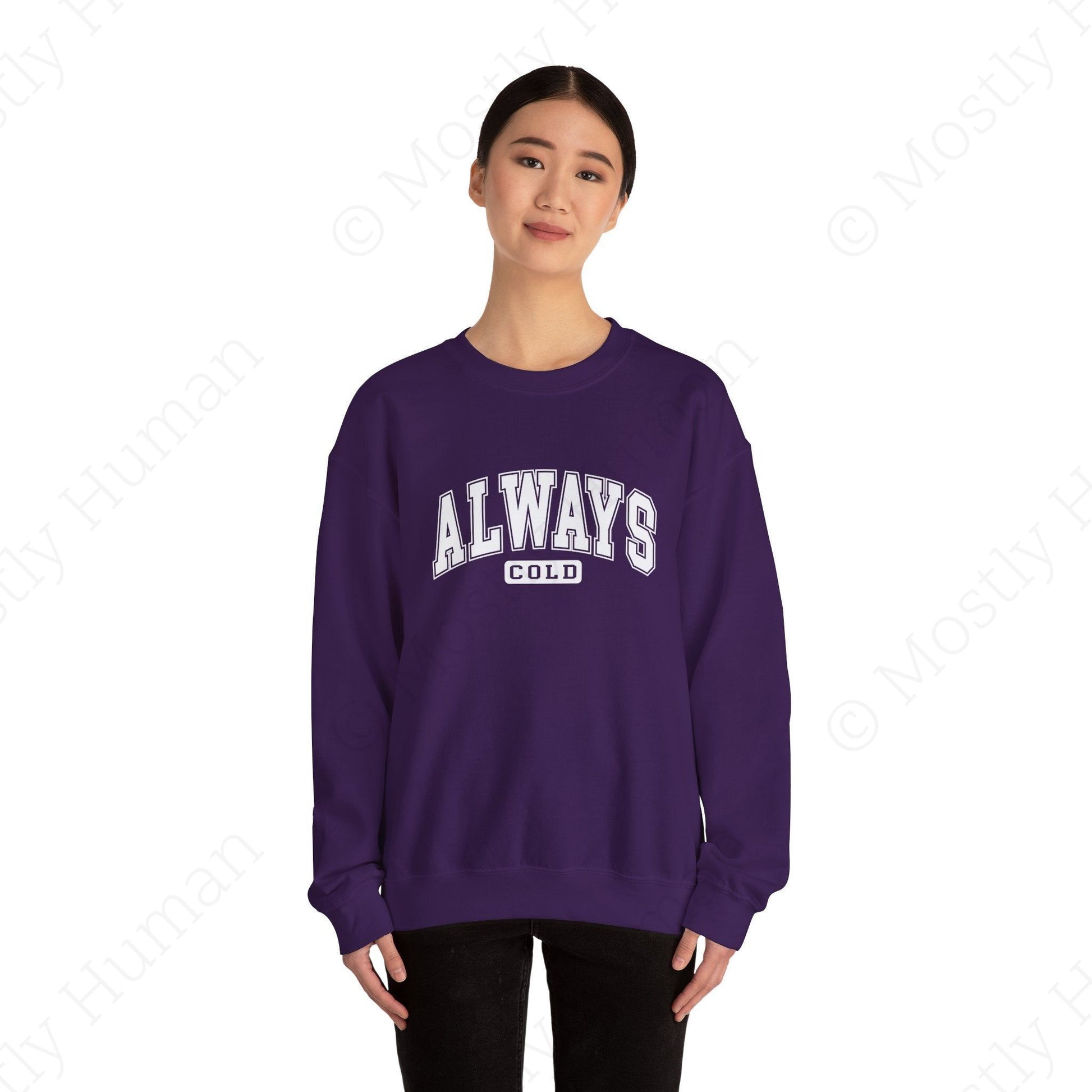 Always Cold | Purple Unisex | Mostly Human