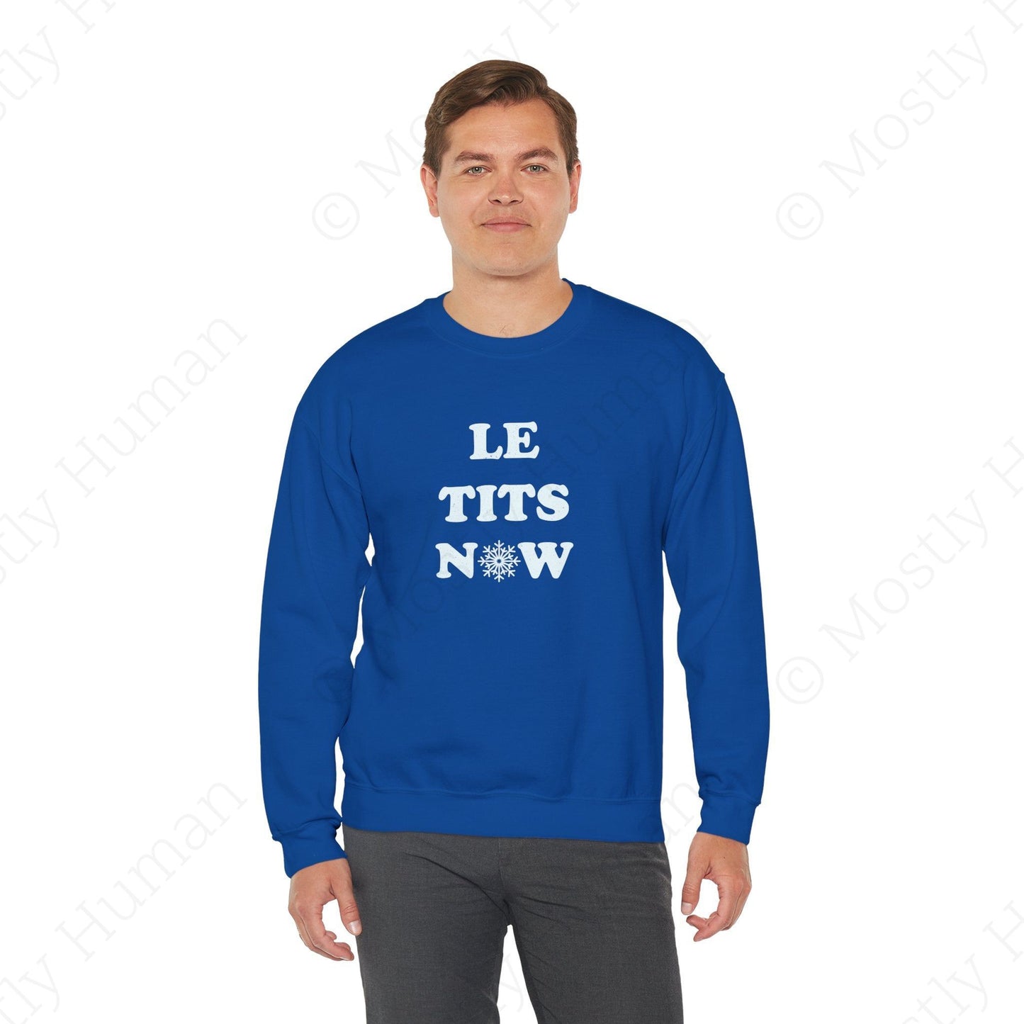 Le Tits Now | Royal Unisex | Mostly Human