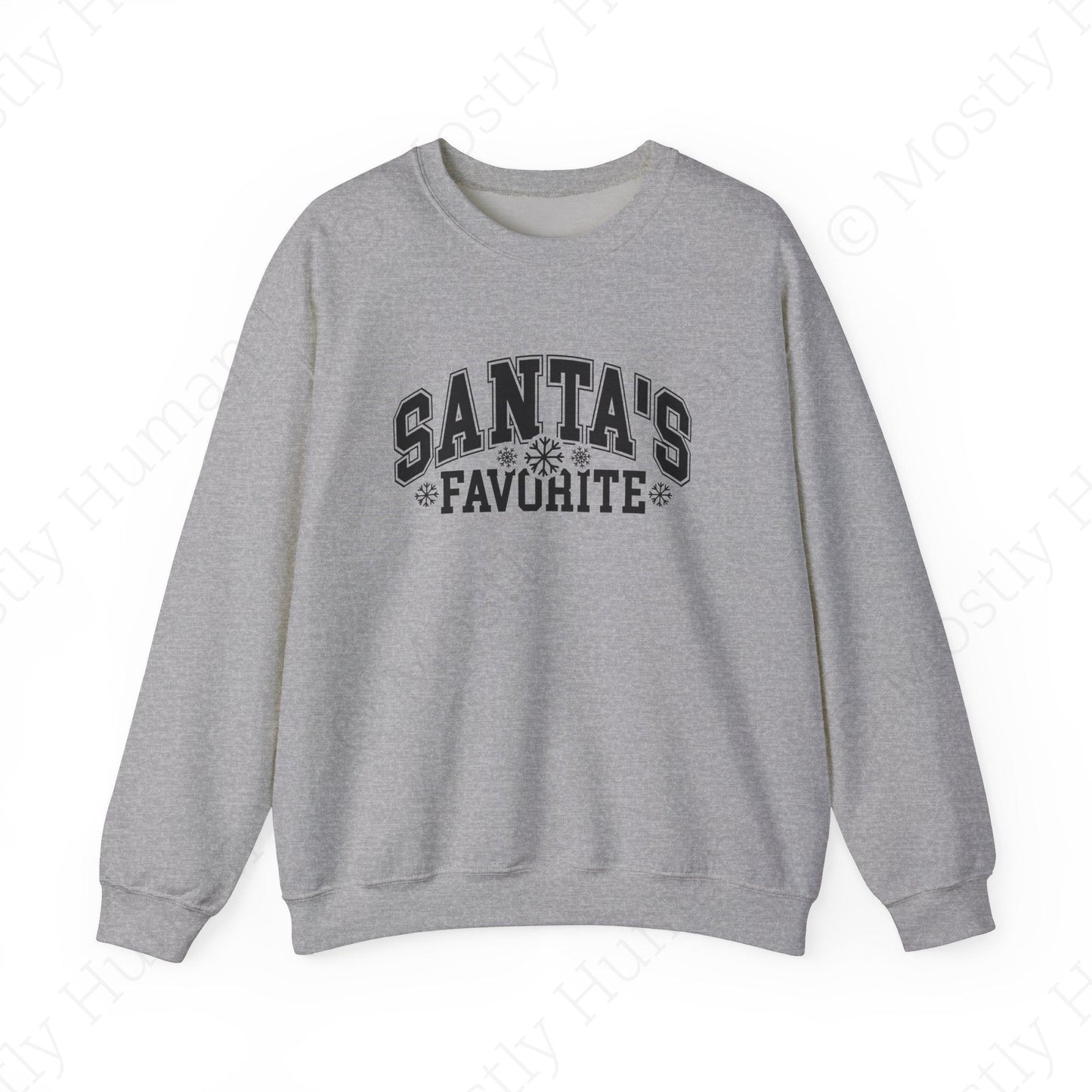 Santa's Favorite | Sport Grey Unisex | Mostly Human