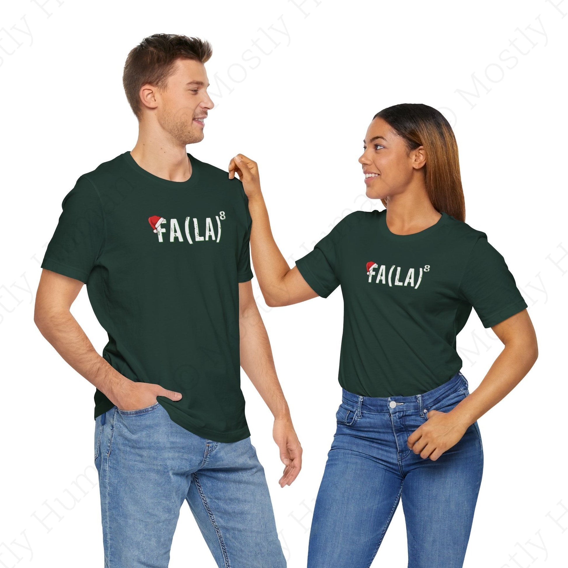 Festive Fa La La Christmas | Forest Unisex | Mostly Human