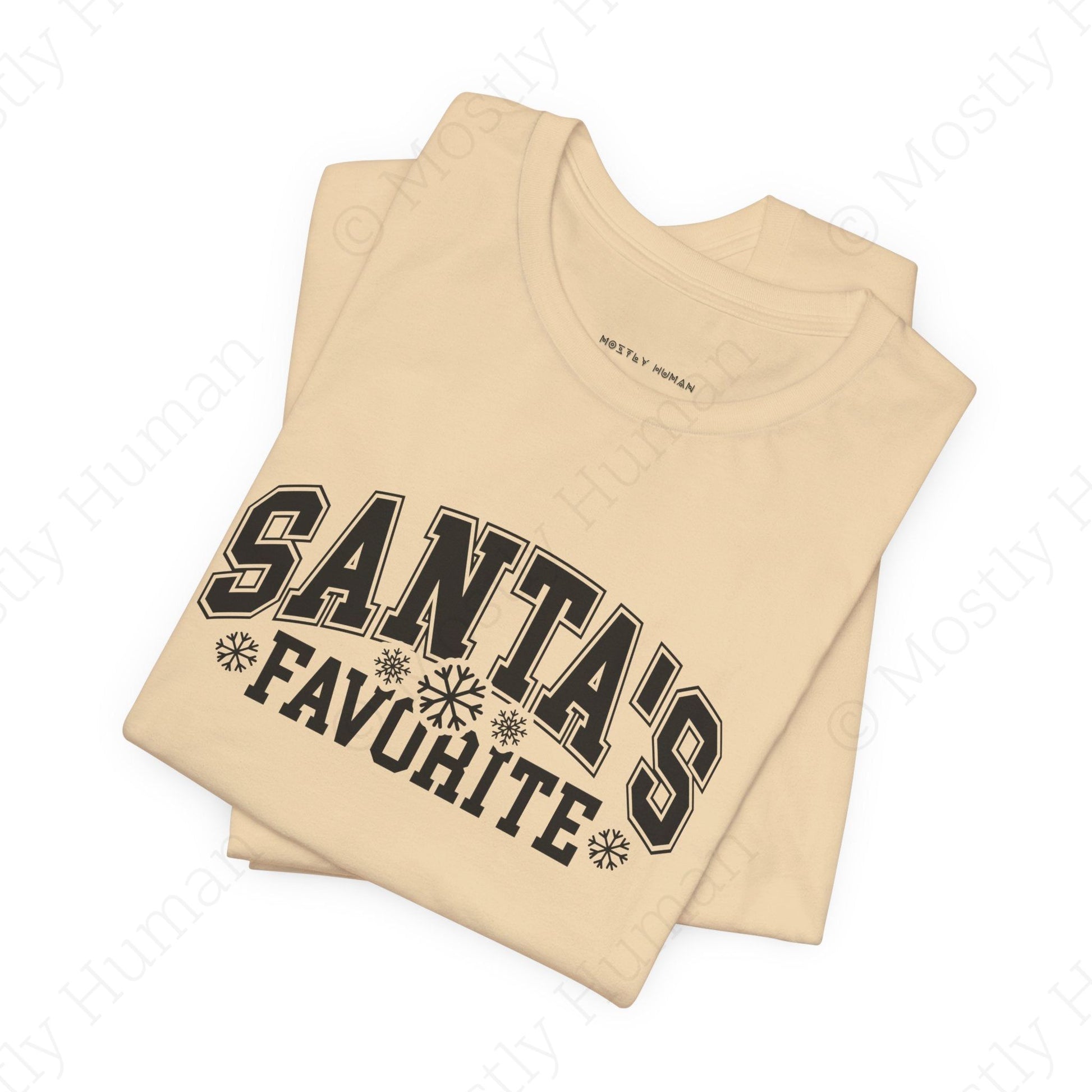 Santa's Favorite | Soft Cream Unisex | Mostly Human