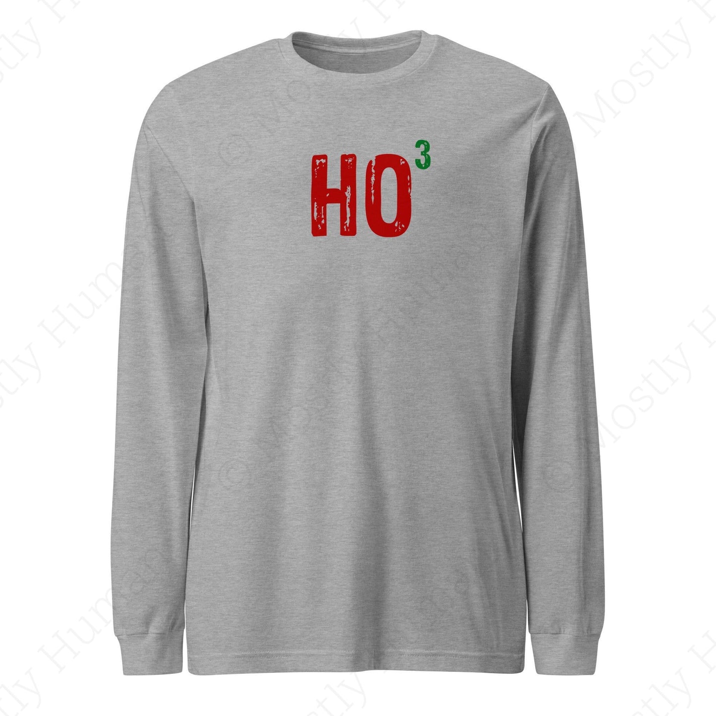 Ho-Cubed (Ho Ho Ho) | Athletic Heather Unisex | Mostly Human