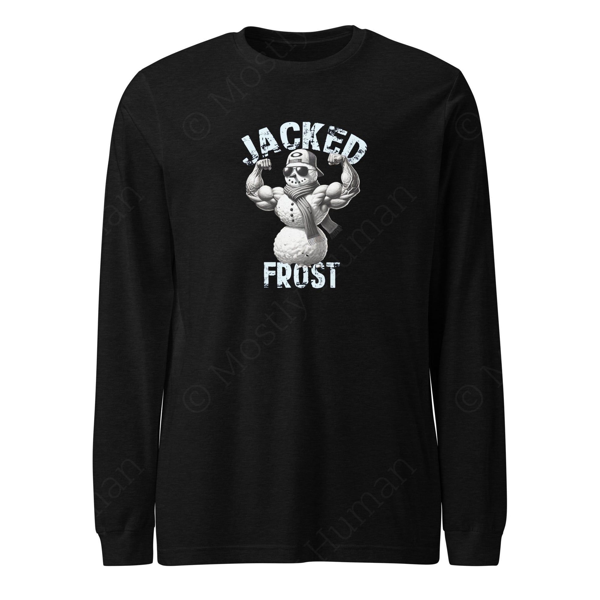 Jacked Frost | Black Heather Unisex | Mostly Human