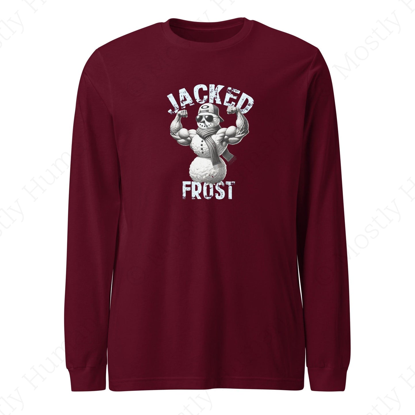 Jacked Frost | Maroon Unisex | Mostly Human