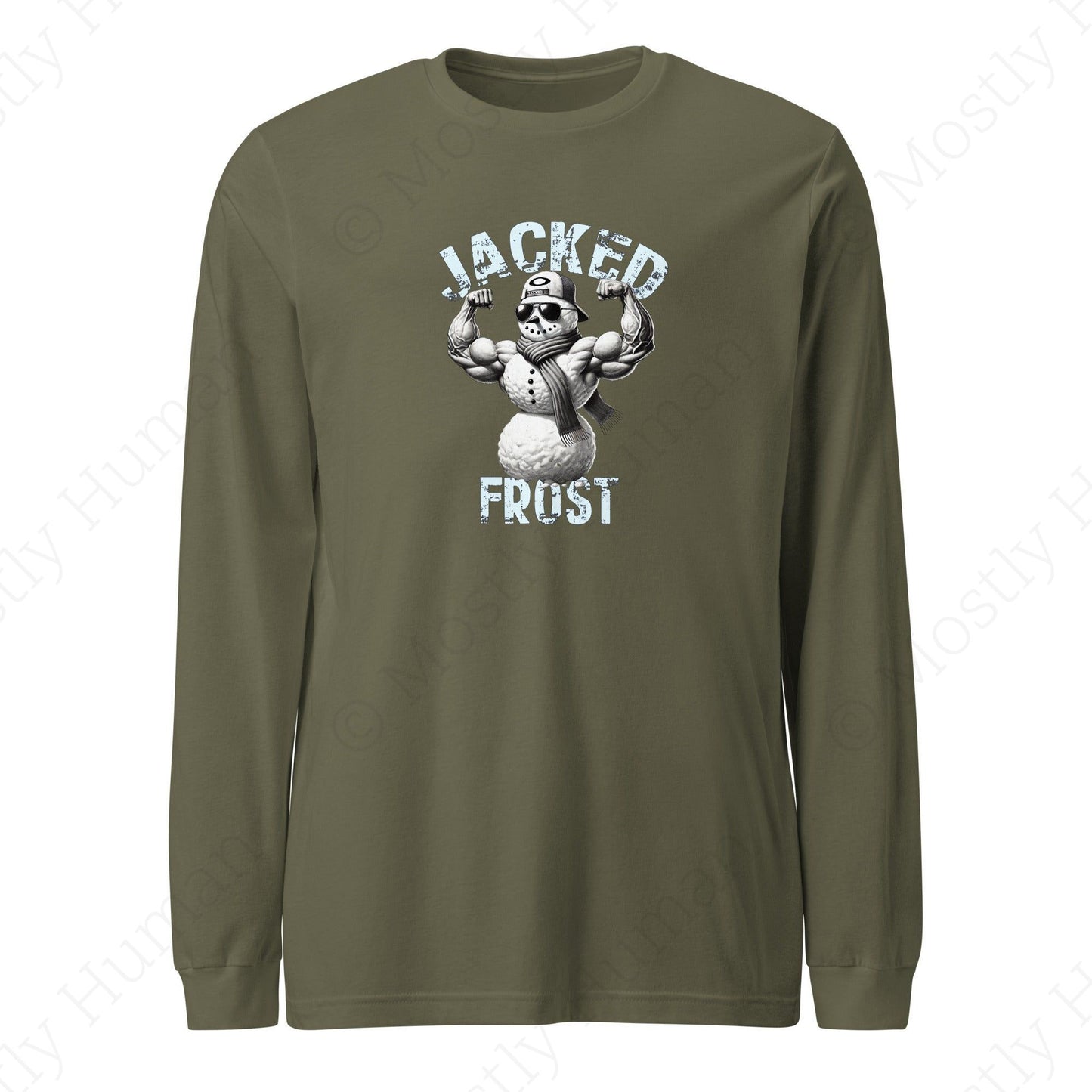 Jacked Frost | Military Green Unisex | Mostly Human