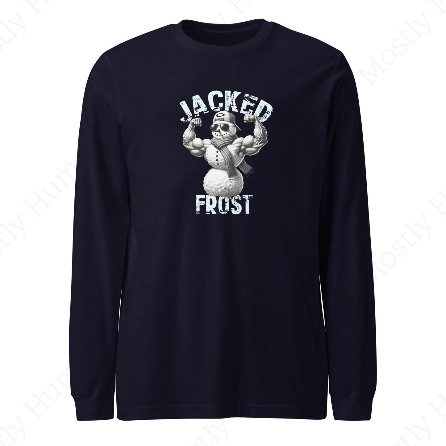 Jacked Frost | Navy Unisex | Mostly Human