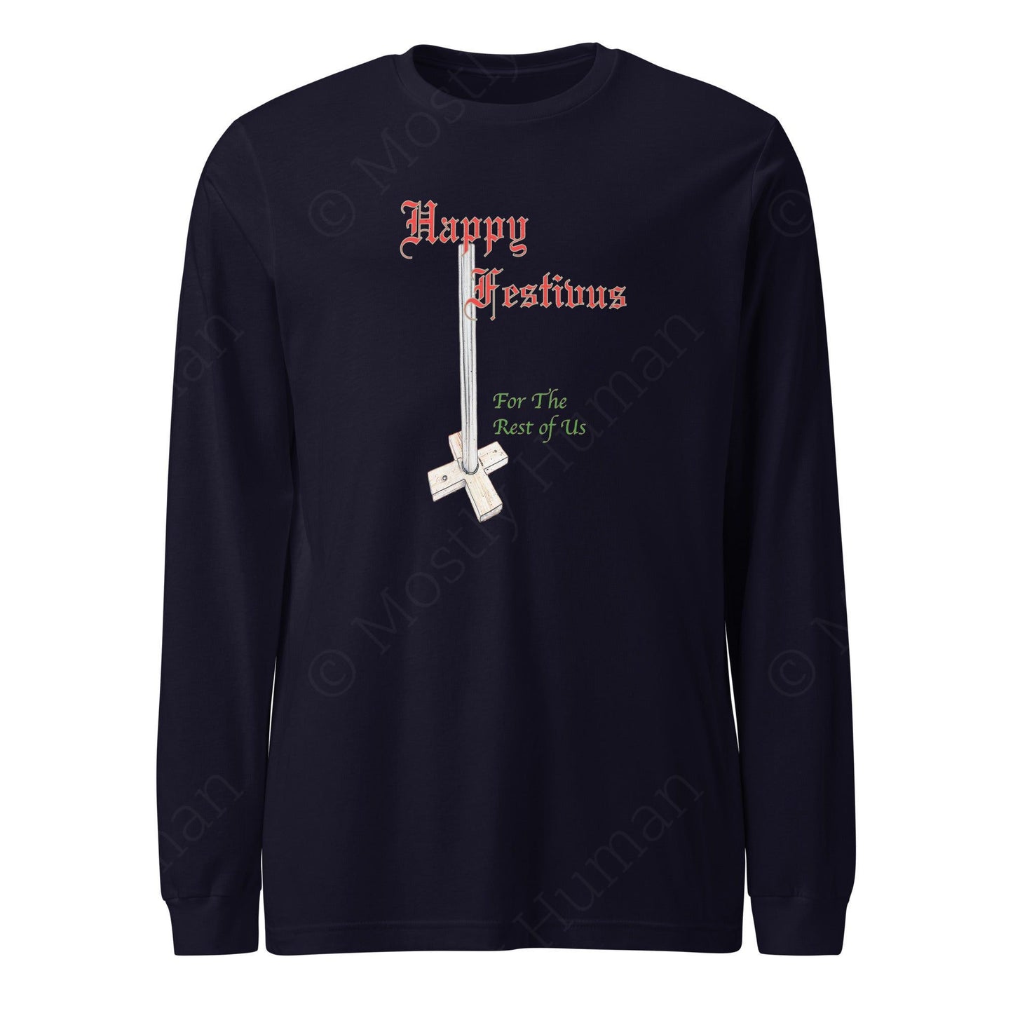 Happy Festivus | Navy Unisex | Mostly Human