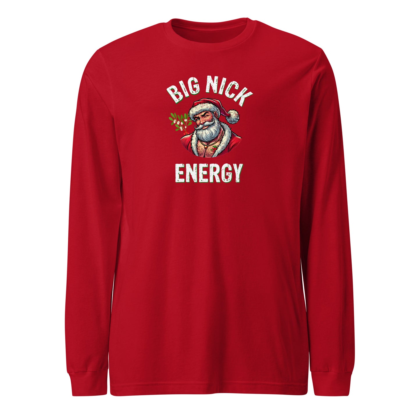 Big Nick Energy Christmas | Red Unisex | Mostly Human