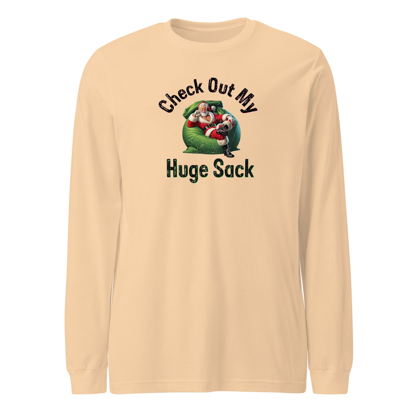 Check Out My Huge Sack Christmas | Sand Dune Unisex | Mostly Human