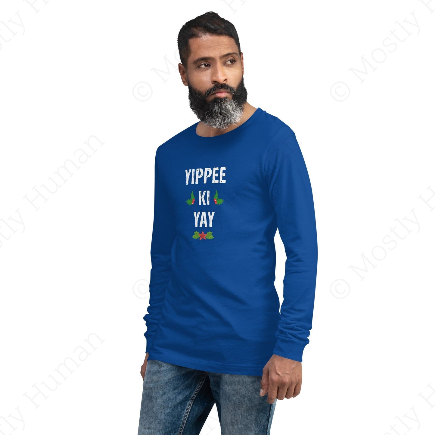 Yippee-Ki-Yay Christmas | True Royal Unisex | Mostly Human