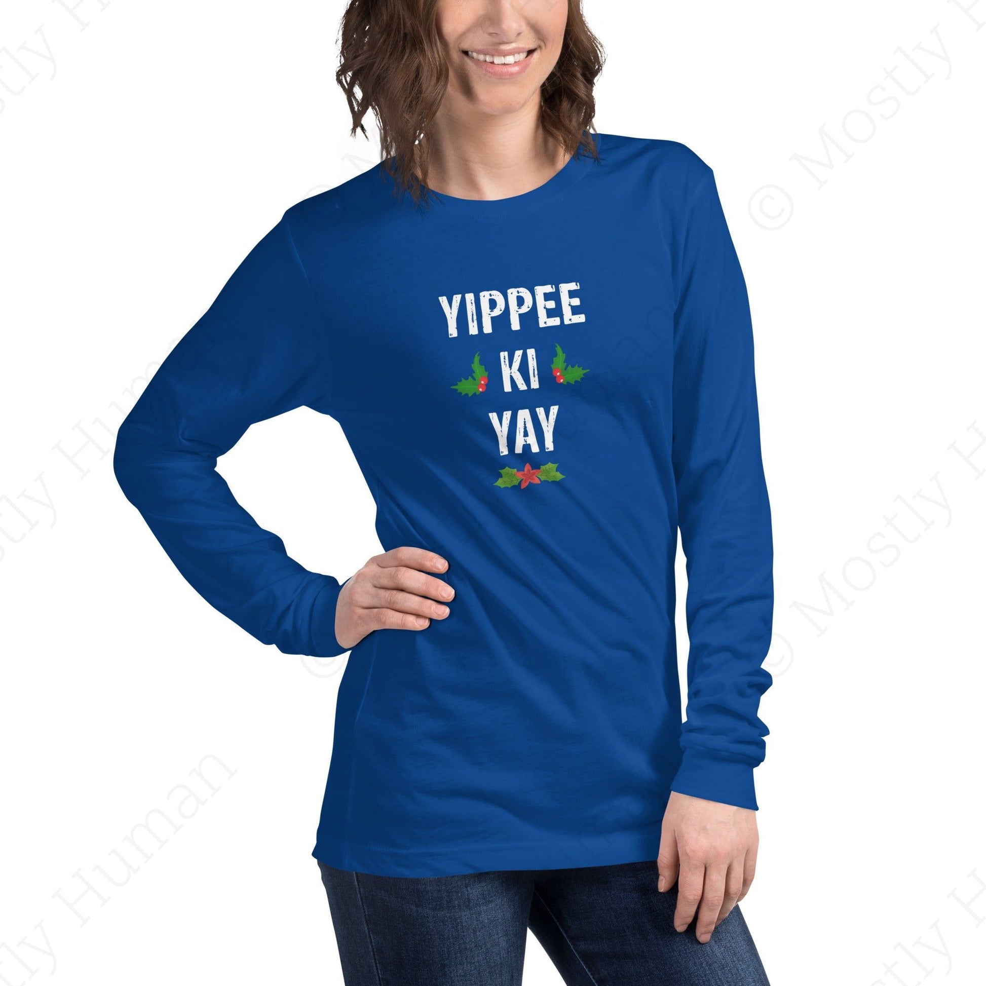 Yippee-Ki-Yay Christmas | True Royal Unisex | Mostly Human