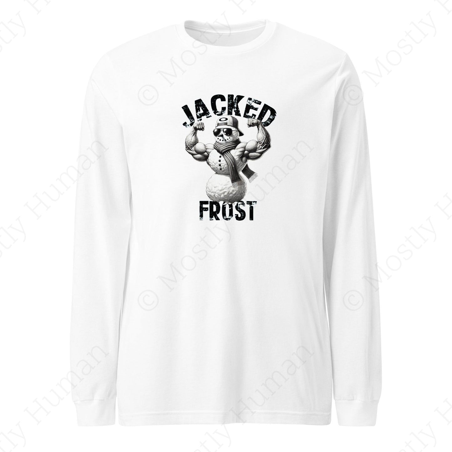 Jacked Frost | White Unisex | Mostly Human