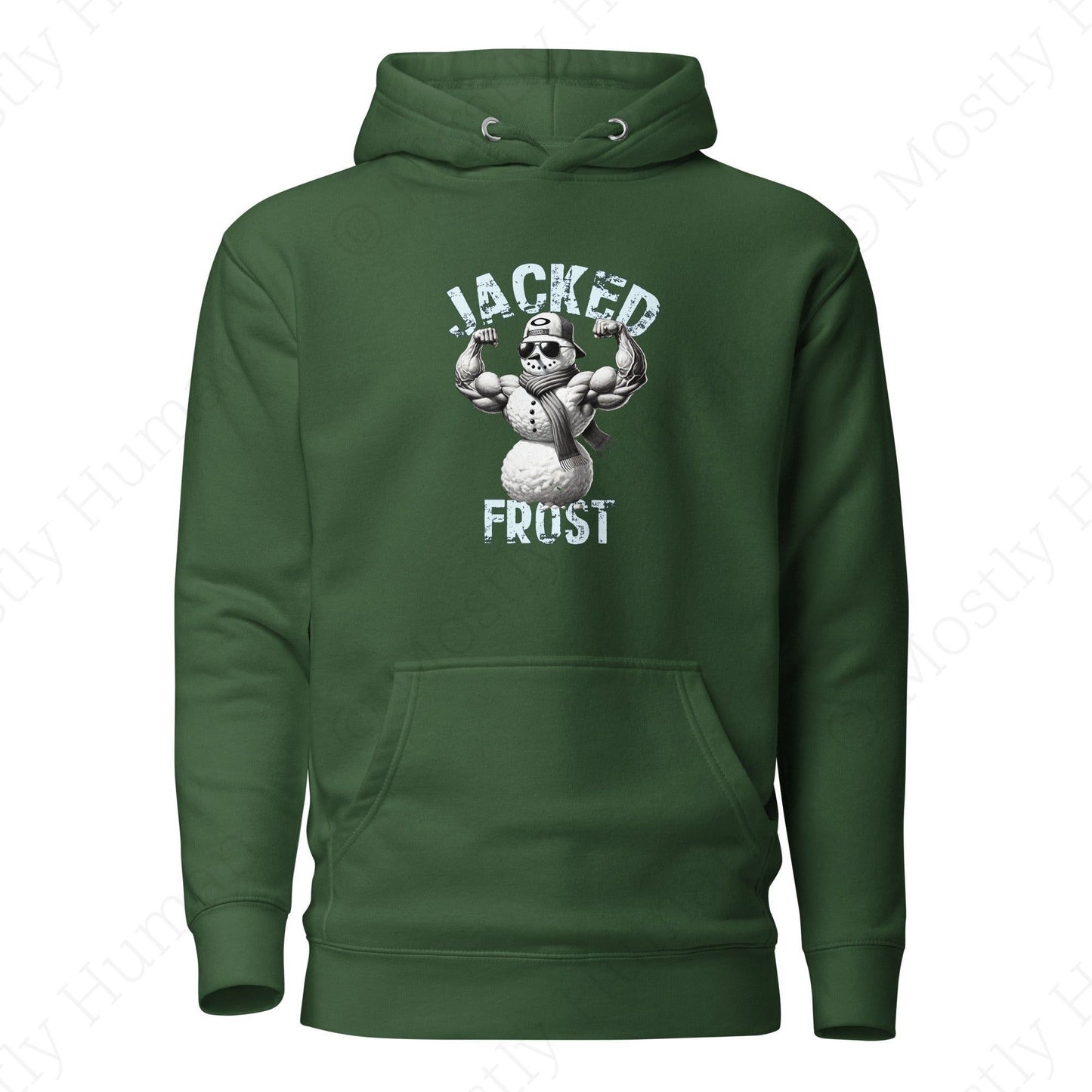 Jacked Frost | Forest Green Unisex | Mostly Human