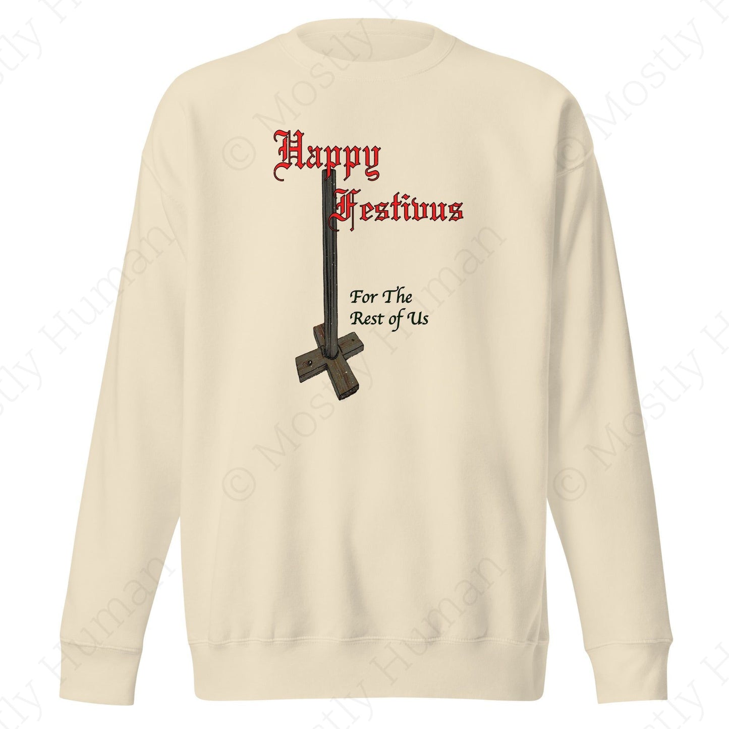 Happy Festivus | Bone Unisex | Mostly Human