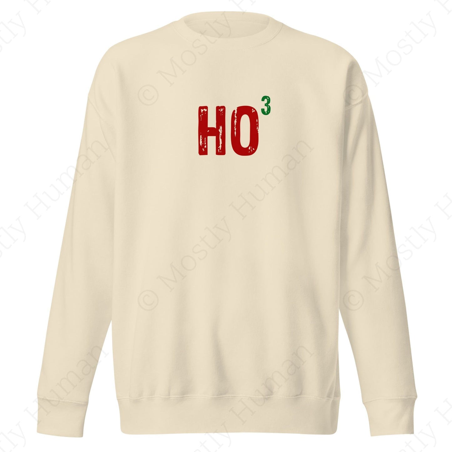 Ho-Cubed (Ho Ho Ho) | Bone Unisex | Mostly Human