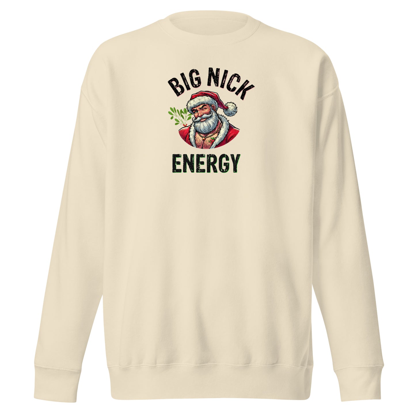 Big Nick Energy Christmas | Bone Unisex | Mostly Human