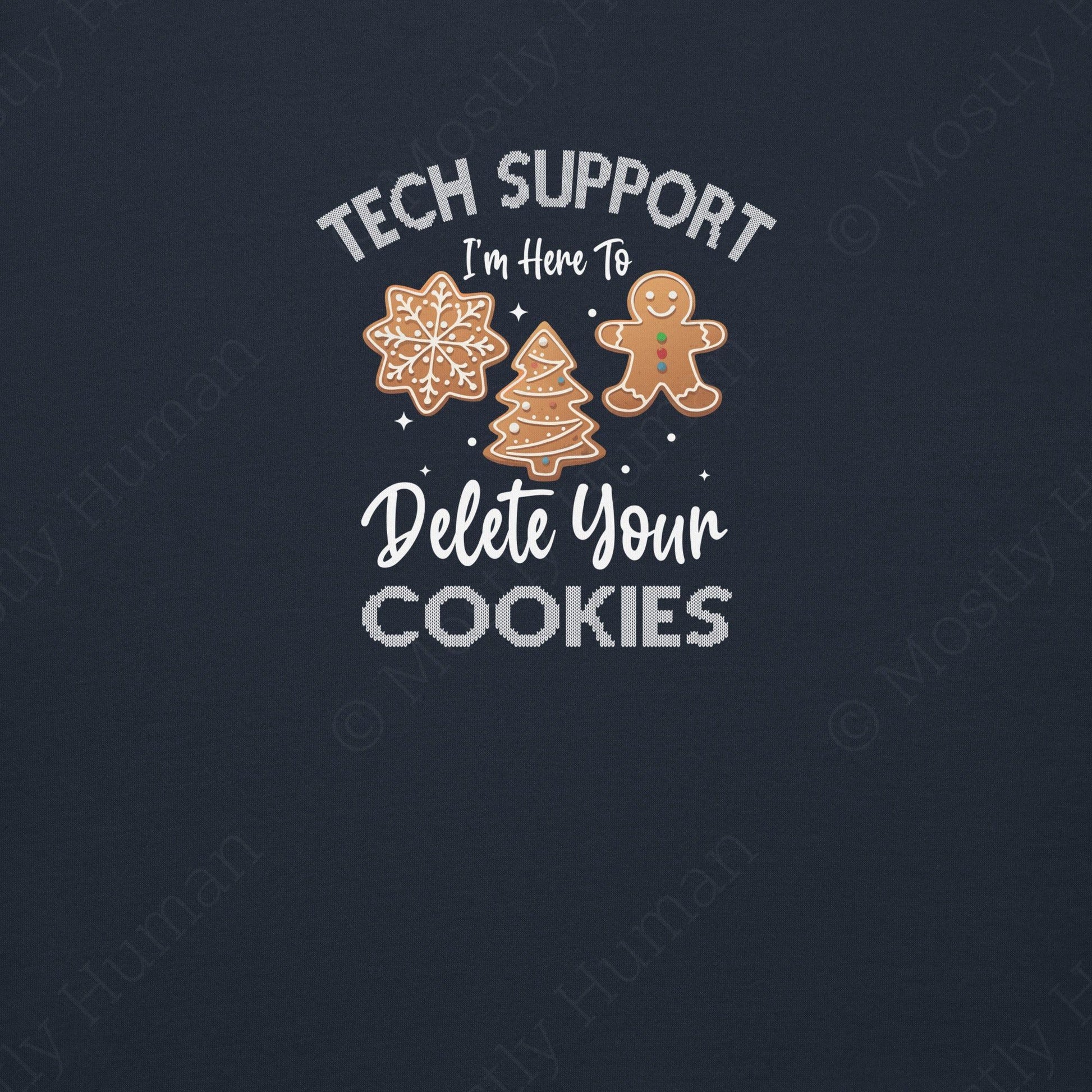 Tech Support Delete Your Cookies | Navy Blazer Unisex | Mostly Human