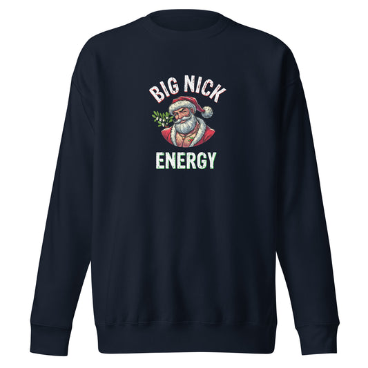 Big Nick Energy Christmas | Navy Blazer Unisex | Mostly Human