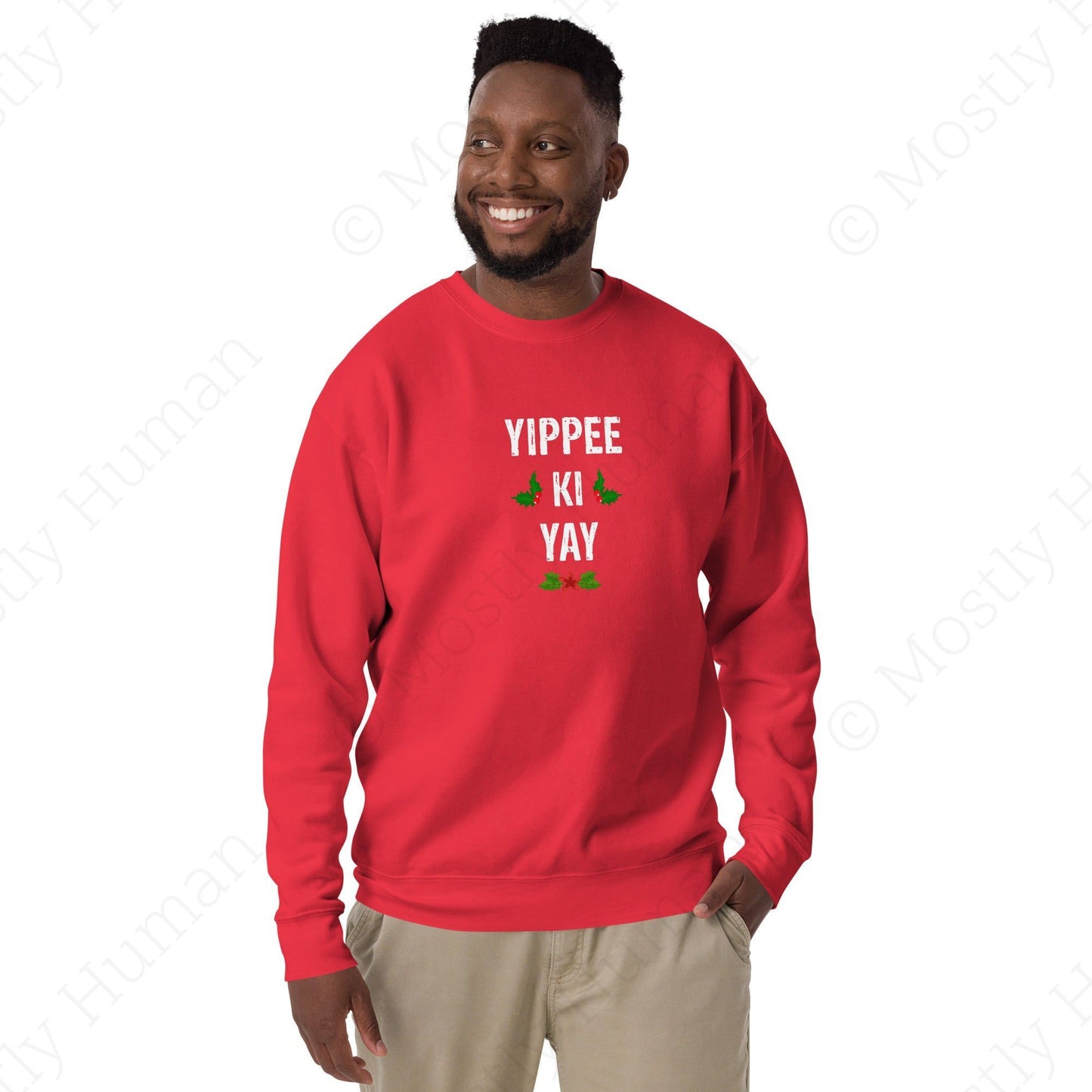 Yippee-Ki-Yay Christmas | Team Red Unisex | Mostly Human