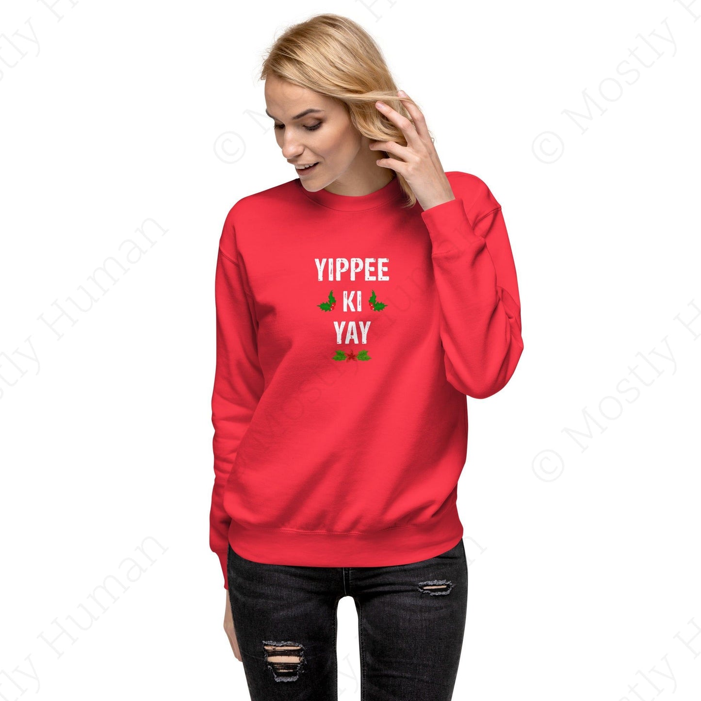 Yippee-Ki-Yay Christmas | Team Red Unisex | Mostly Human