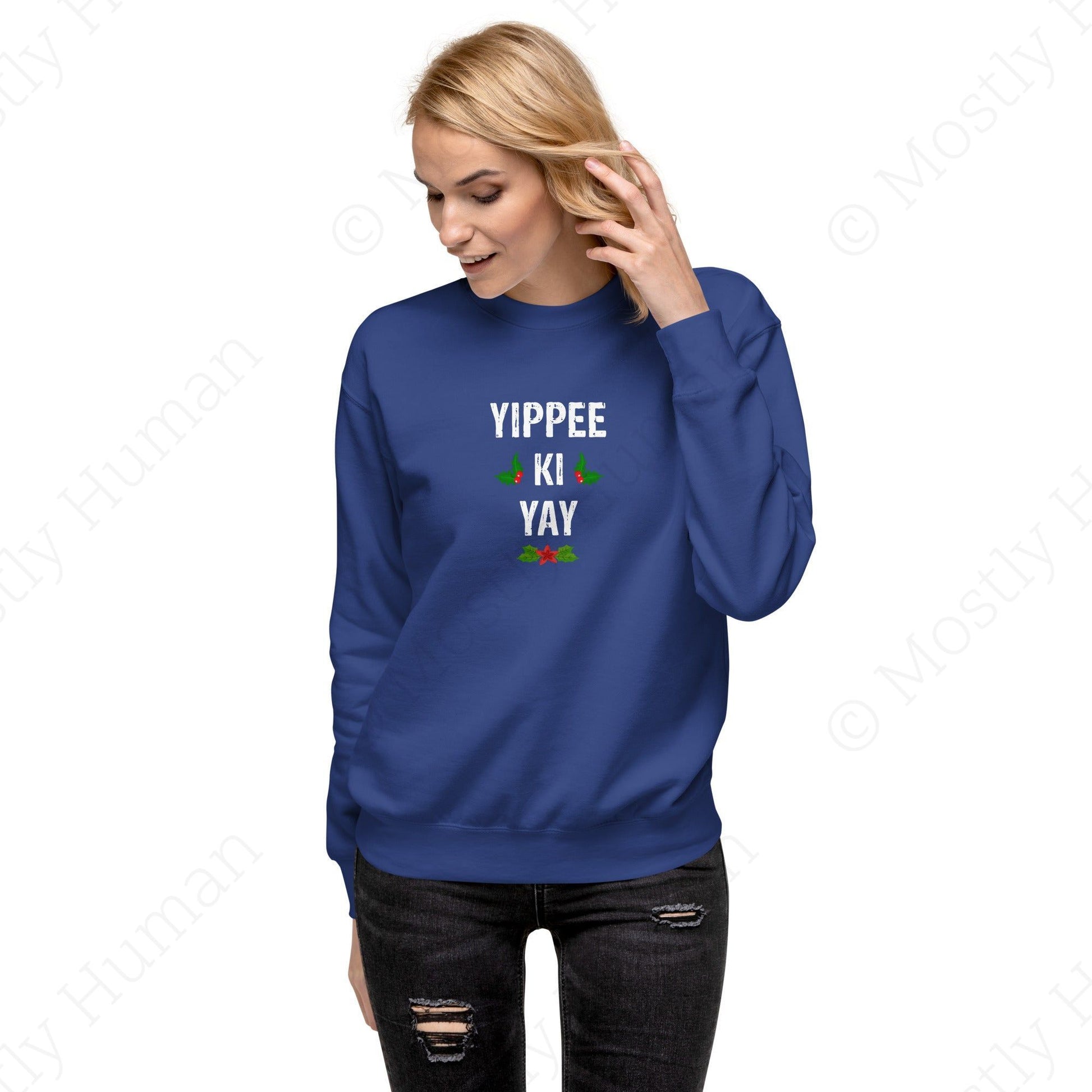 Yippee-Ki-Yay Christmas | Team Royal Unisex | Mostly Human