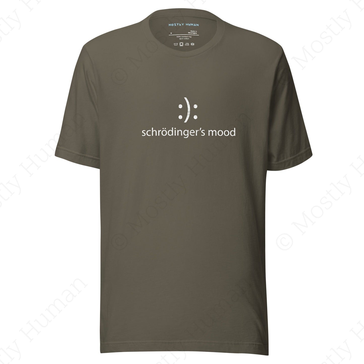 Schrödinger's Mood | Army Unisex | Mostly Human