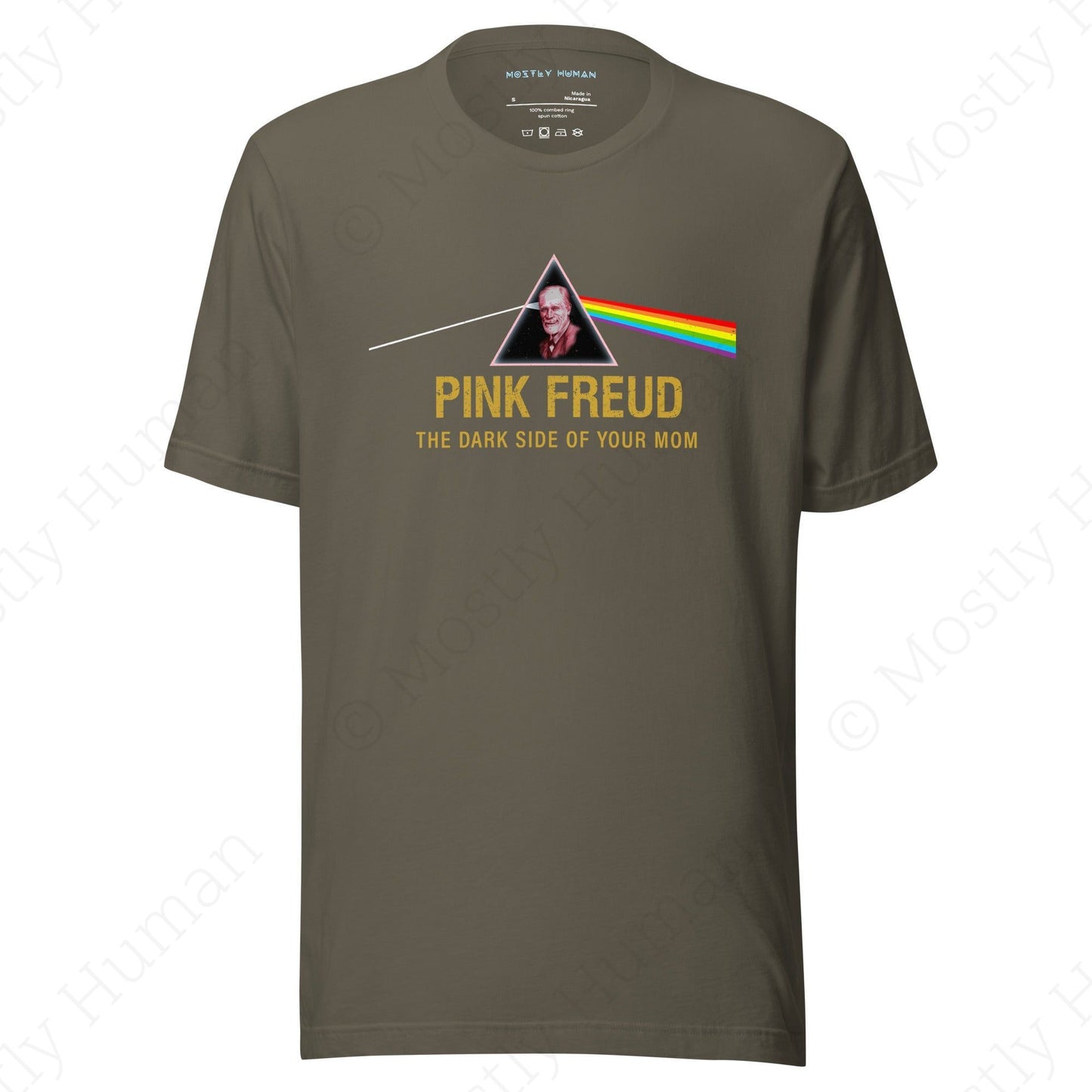 Pink Freud Mom | Army Unisex | Mostly Human