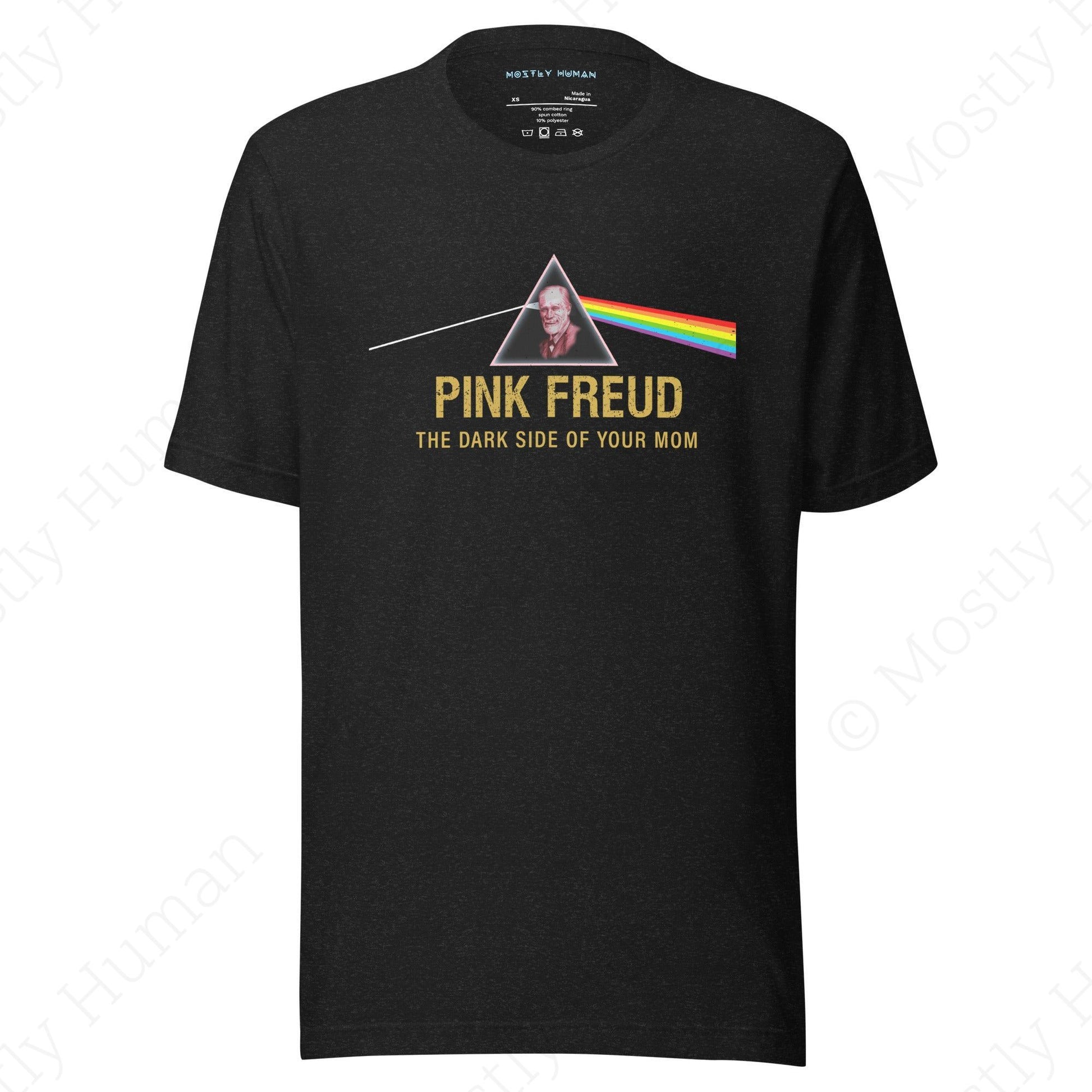 Pink Freud Mom | Black Heather Unisex | Mostly Human