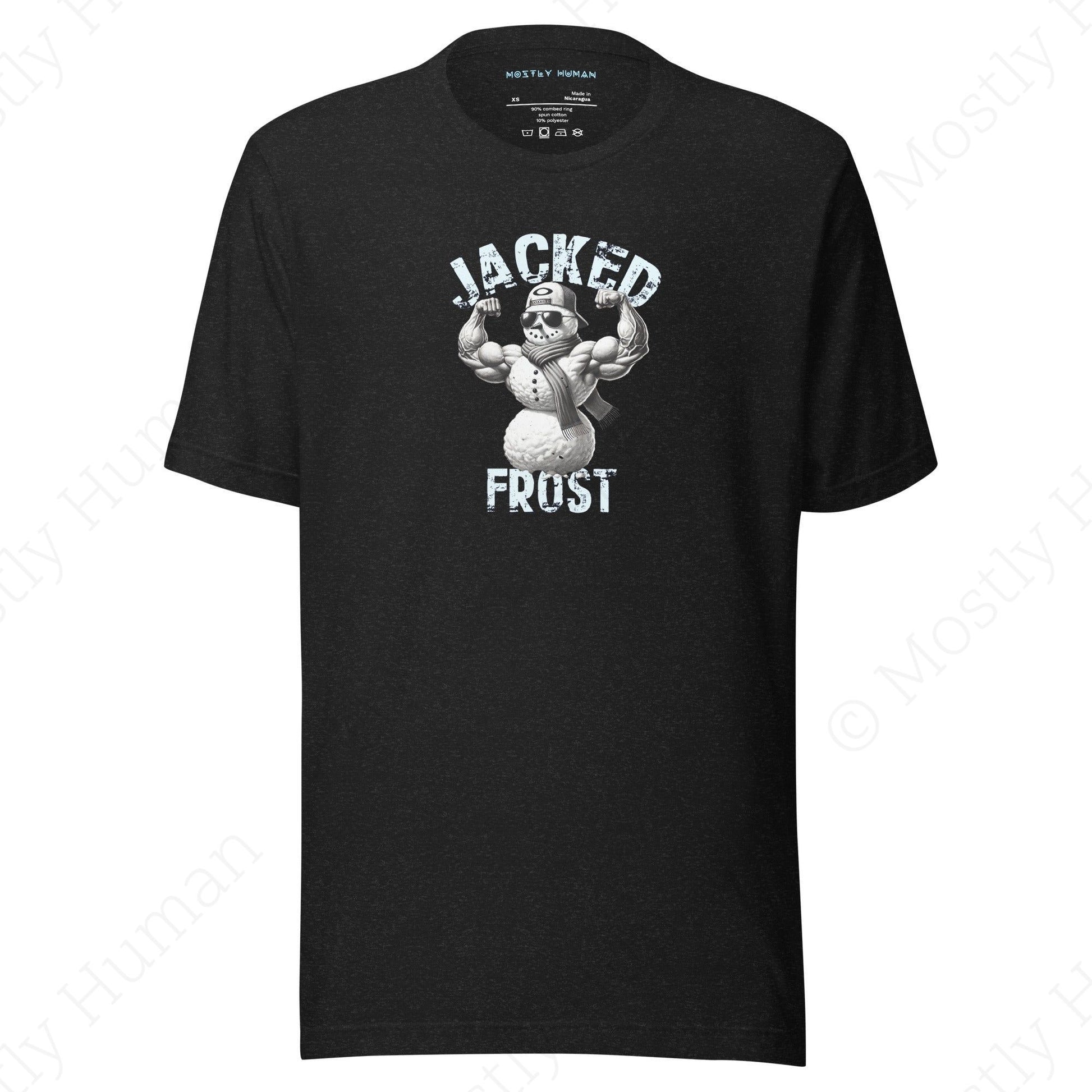 Jacked Frost | Black Heather Unisex | Mostly Human