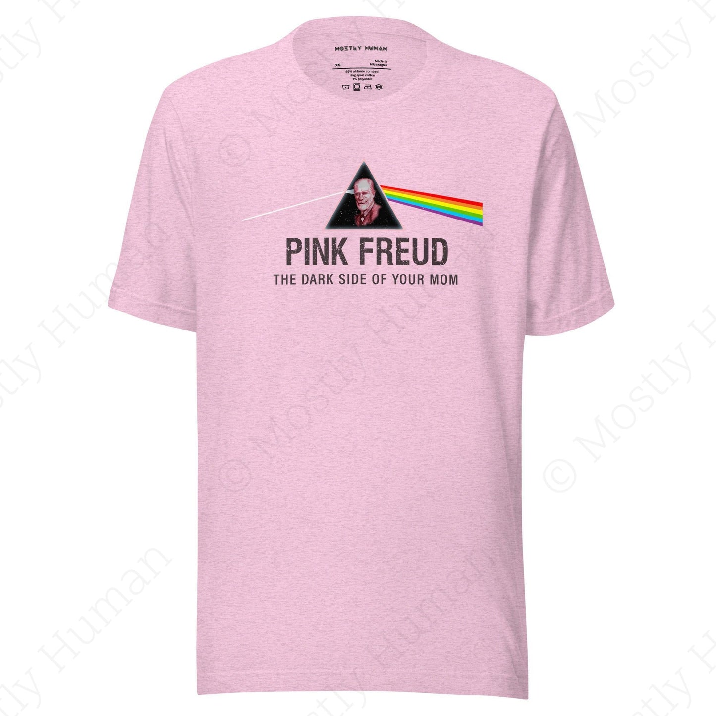 Pink Freud Mom | Heather Prism Lilac Unisex | Mostly Human