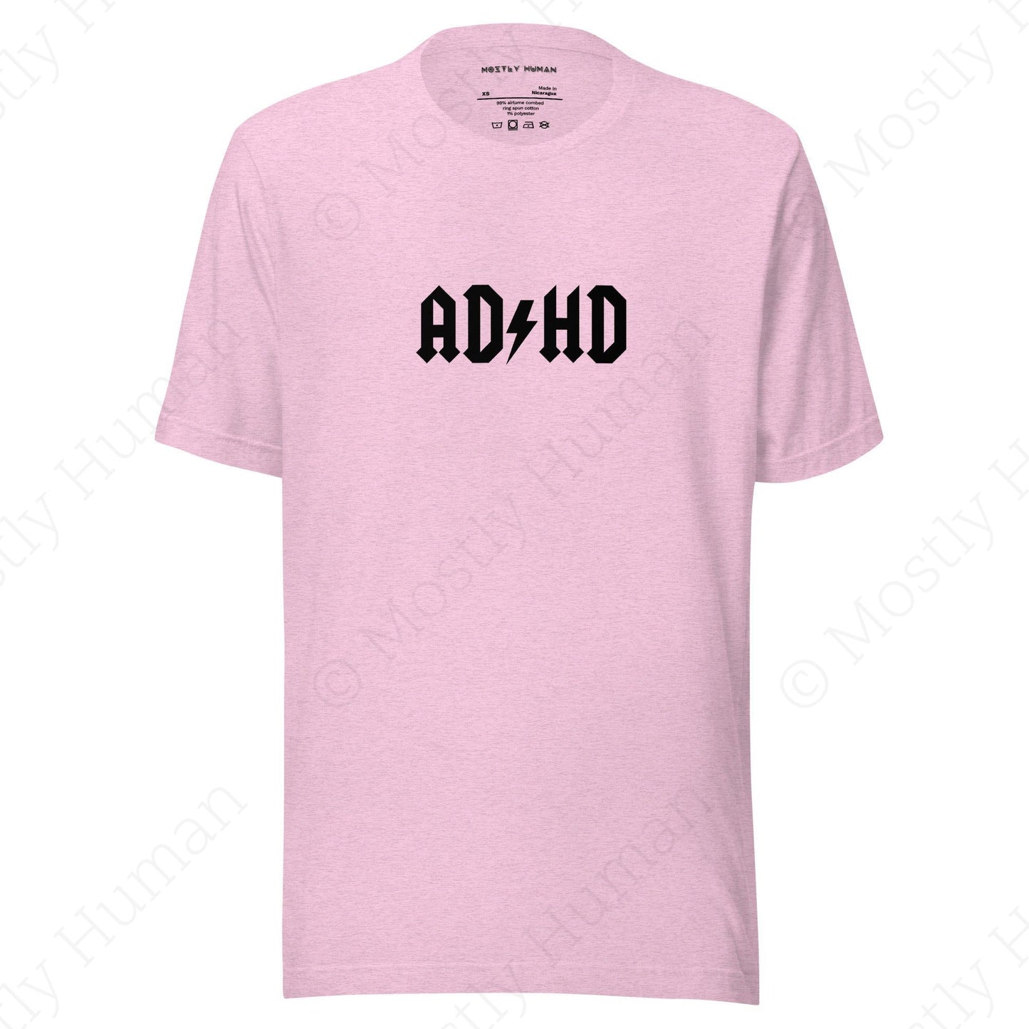 ADHD | Heather Prism Lilac Unisex | Mostly Human