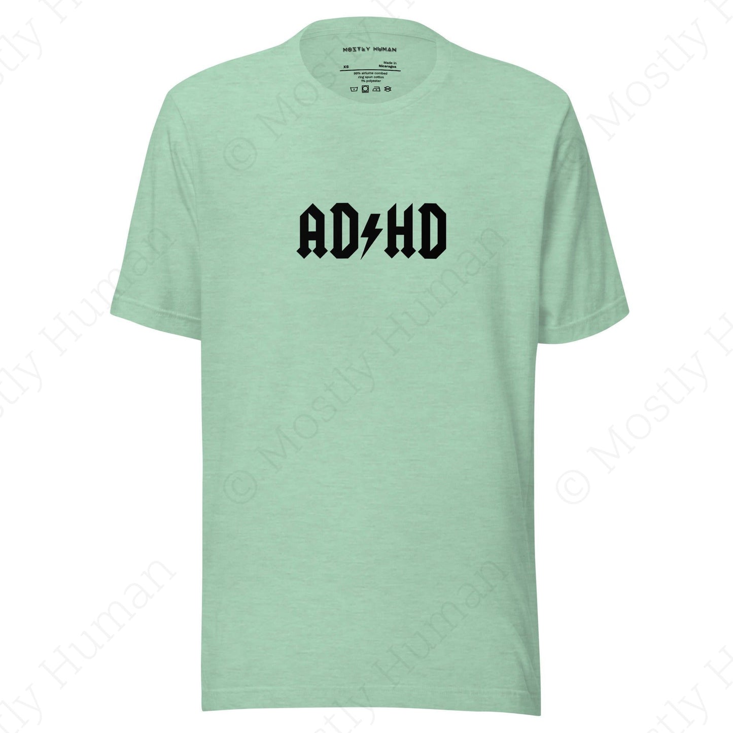 ADHD | Heather Prism Mint Unisex | Mostly Human