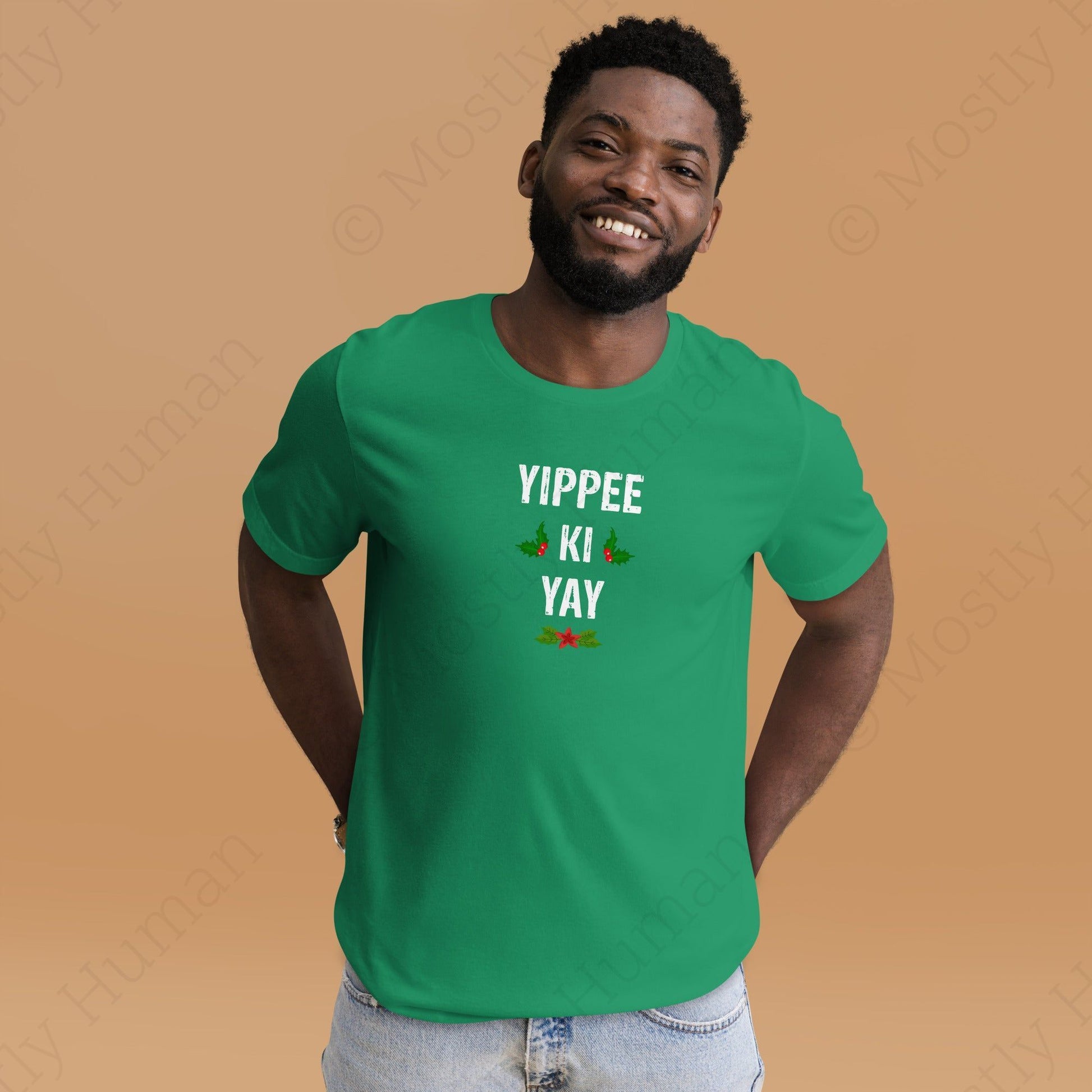 Yippee-Ki-Yay Christmas | Kelly Unisex | Mostly Human