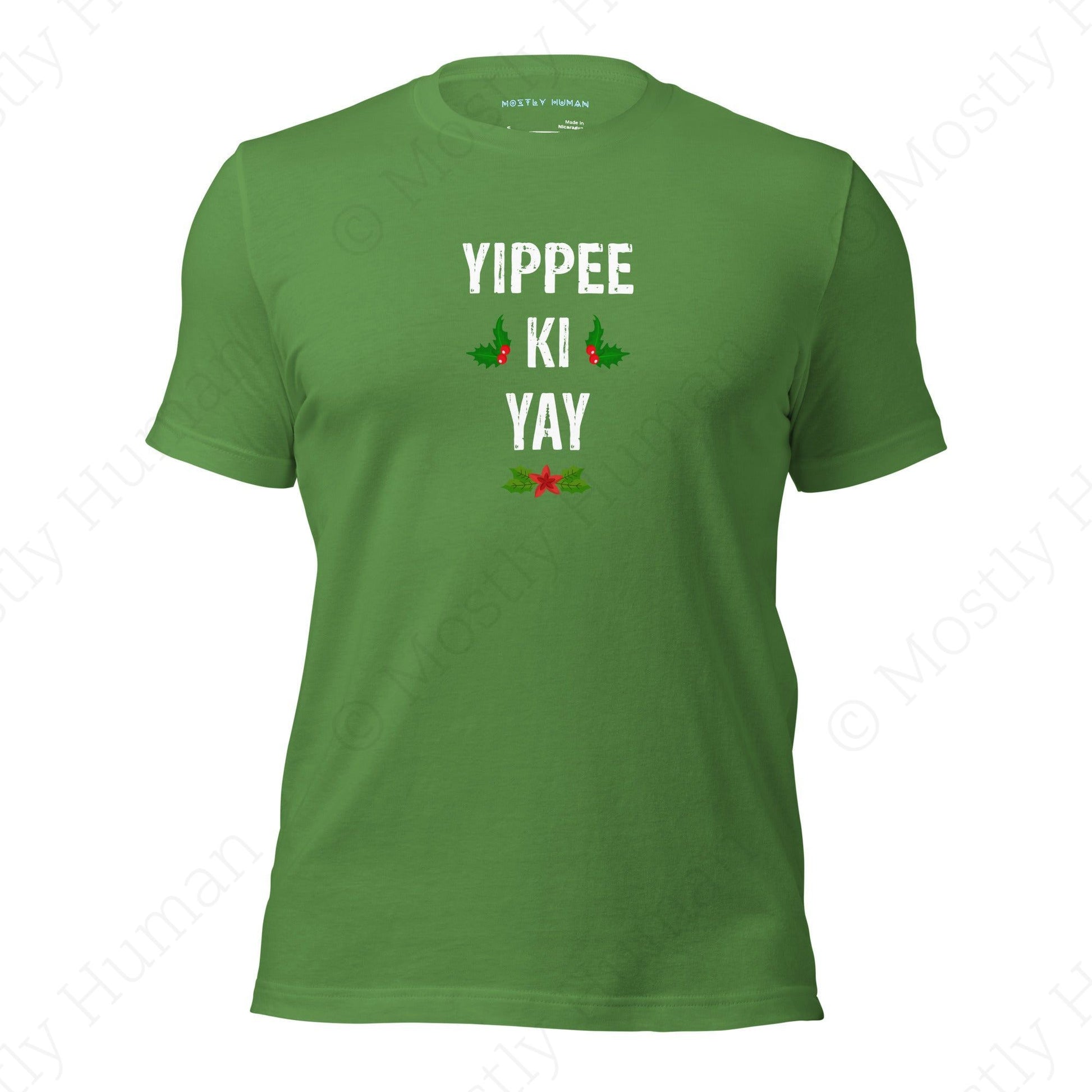 Yippee-Ki-Yay Christmas | Leaf Unisex | Mostly Human