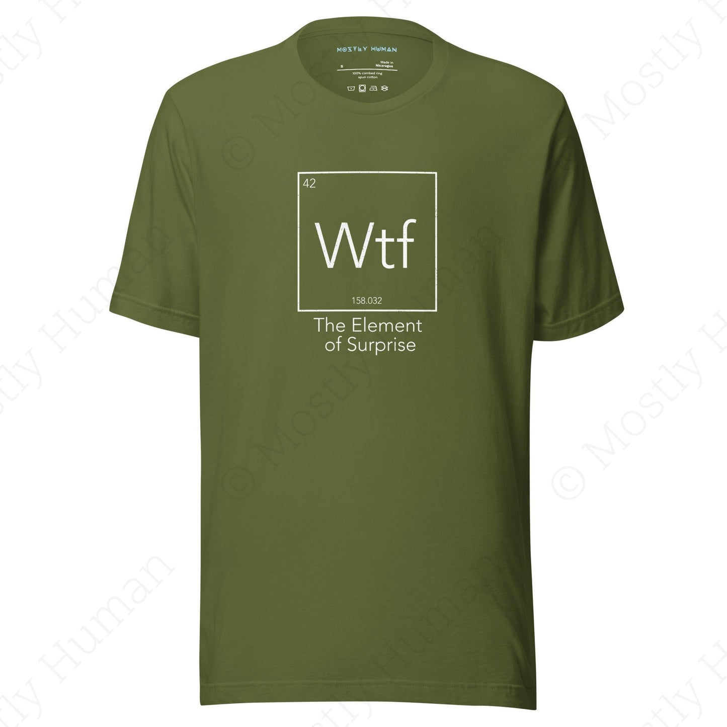 WTF | Olive Unisex | Mostly Human