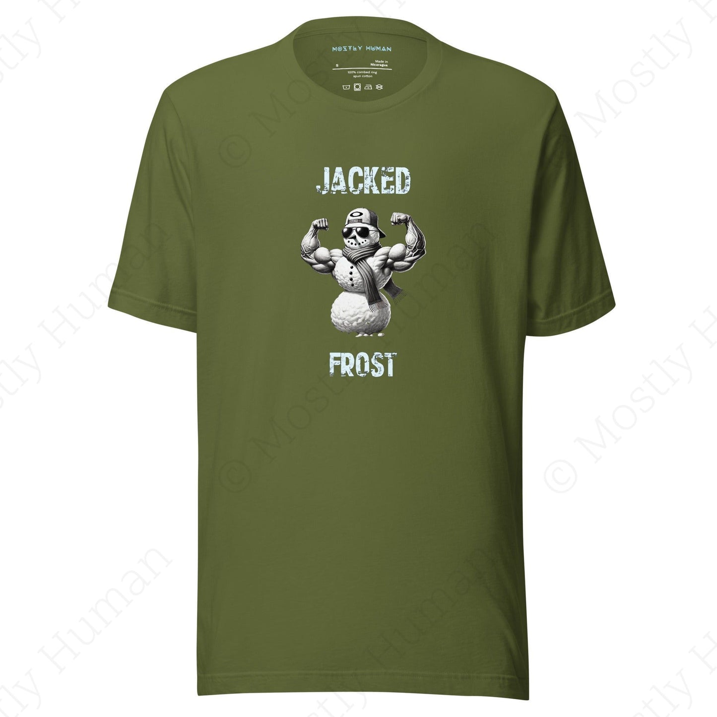 Jacked Frost | Olive Unisex | Mostly Human