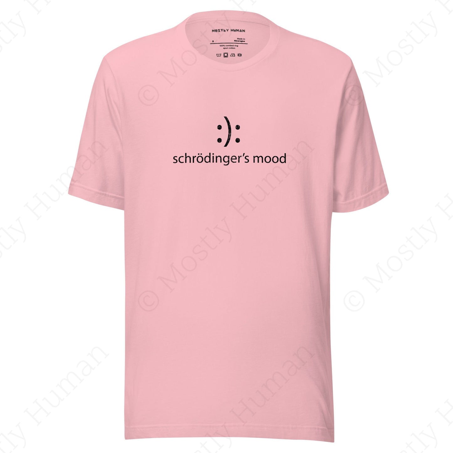 Schrödinger's Mood | Pink Unisex | Mostly Human